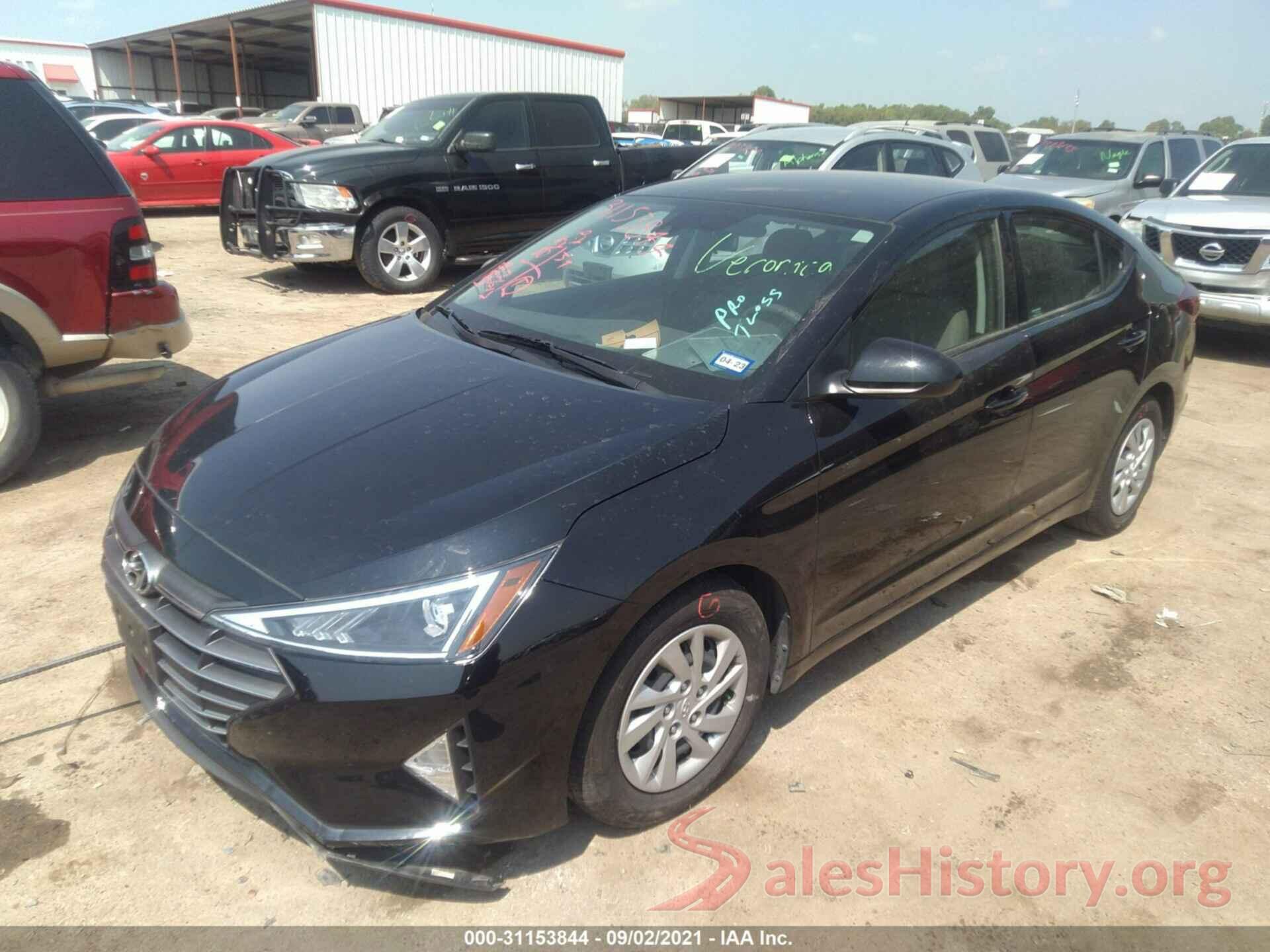 5NPD74LF6LH570581 2020 HYUNDAI ELANTRA