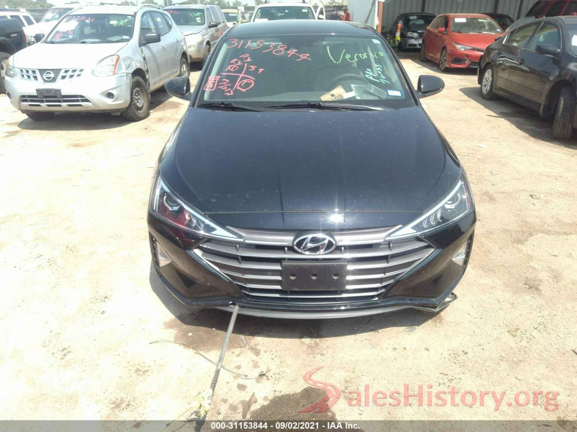 5NPD74LF6LH570581 2020 HYUNDAI ELANTRA