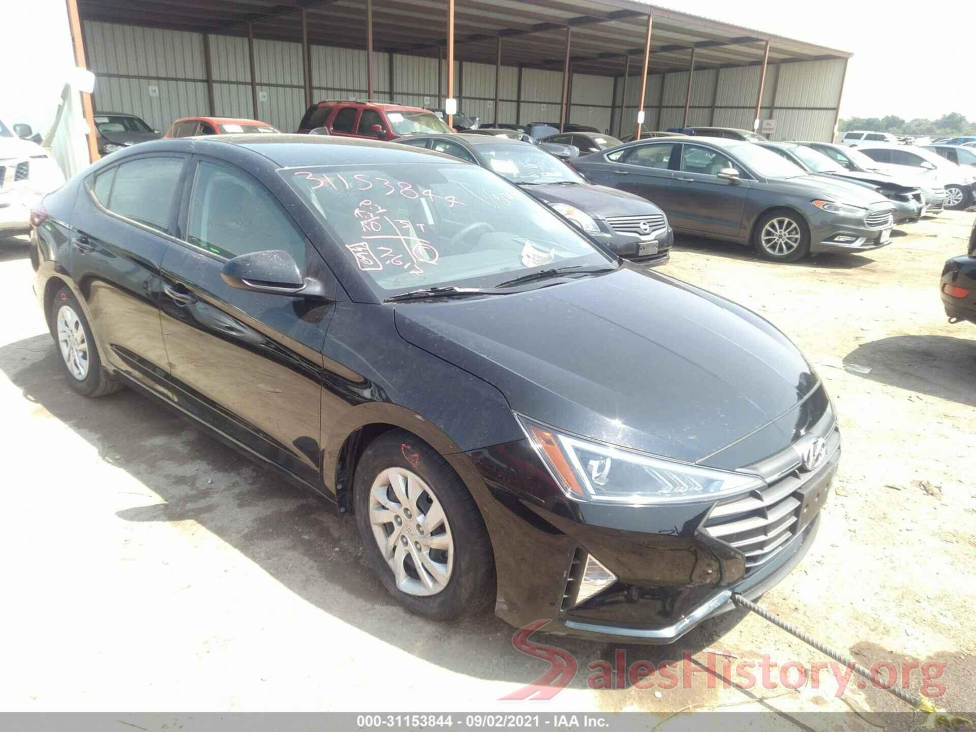 5NPD74LF6LH570581 2020 HYUNDAI ELANTRA