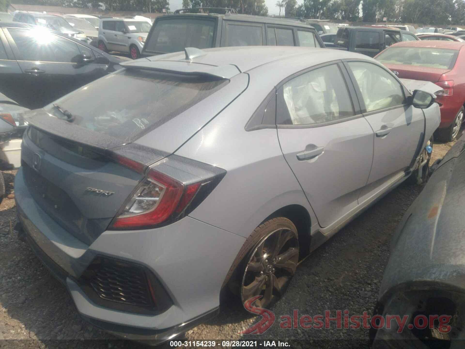 SHHFK7H4XJU430785 2018 HONDA CIVIC HATCHBACK