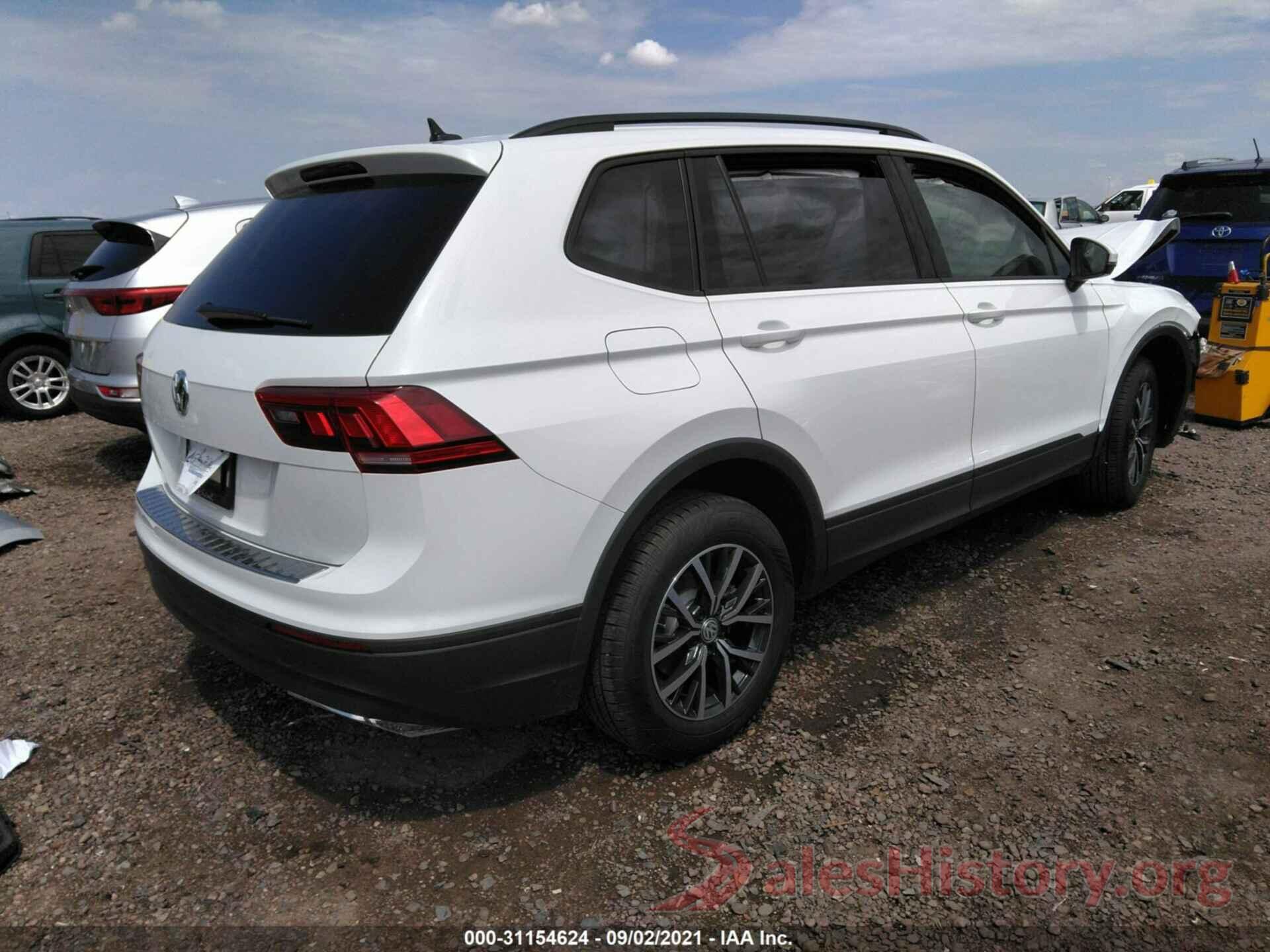 3VV1B7AX1MM130151 2021 VOLKSWAGEN TIGUAN