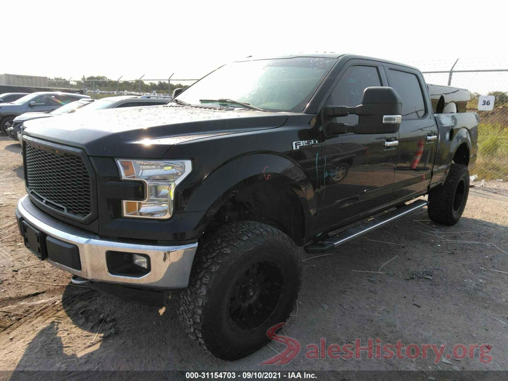 1FTFW1EF7GKE11616 2016 FORD F-150