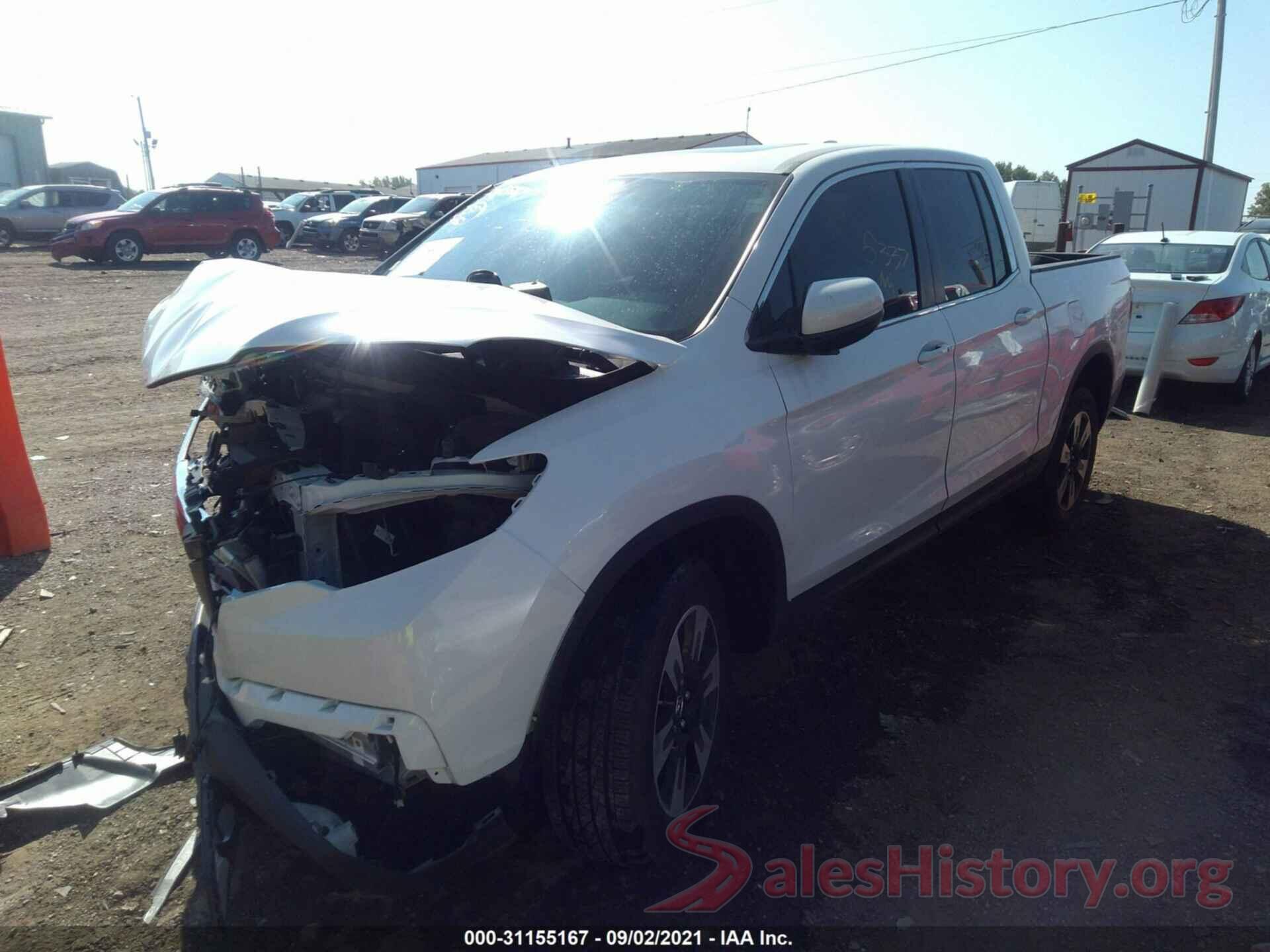 5FPYK3F54LB013493 2020 HONDA RIDGELINE