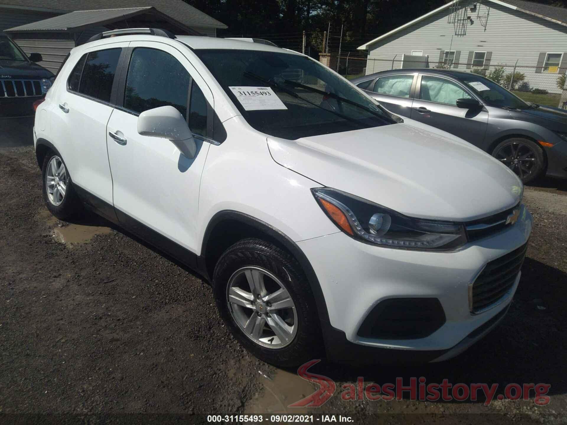 KL7CJLSBXKB959999 2019 CHEVROLET TRAX