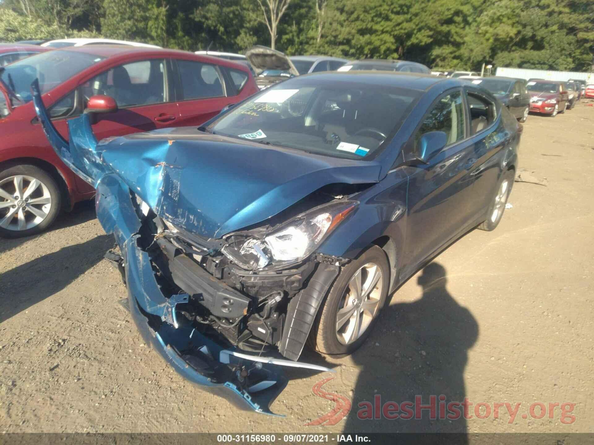 KMHDH4AE5GU601477 2016 HYUNDAI ELANTRA