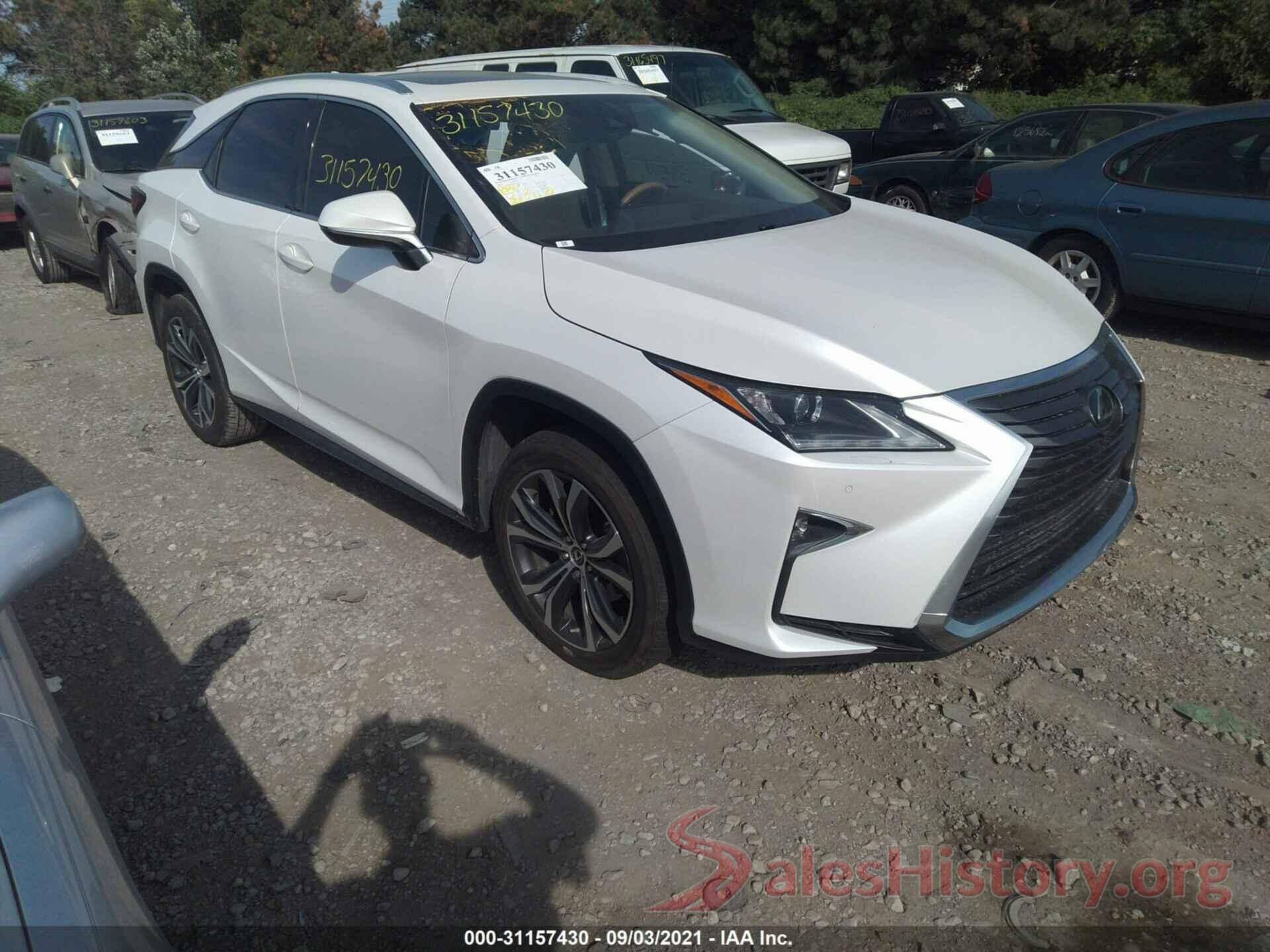 2T2BZMCA3JC141156 2018 LEXUS RX