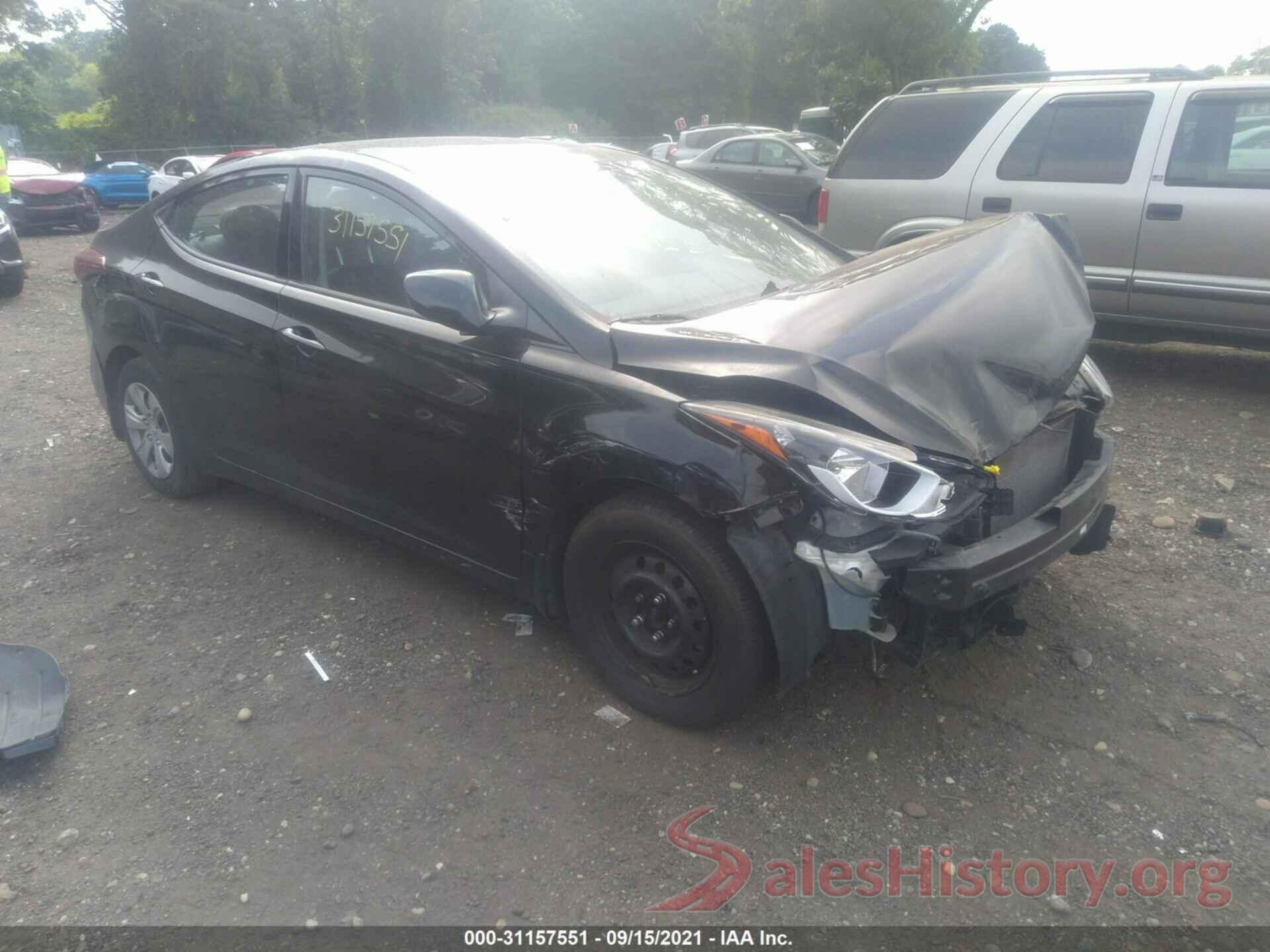 KMHDH4AE0GU544220 2016 HYUNDAI ELANTRA