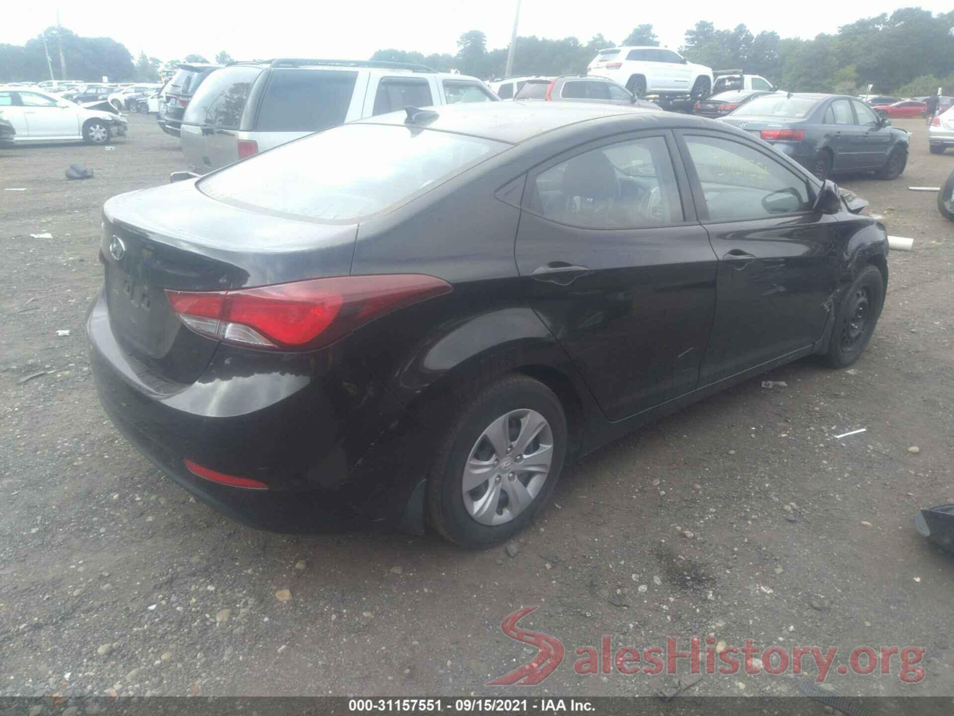 KMHDH4AE0GU544220 2016 HYUNDAI ELANTRA