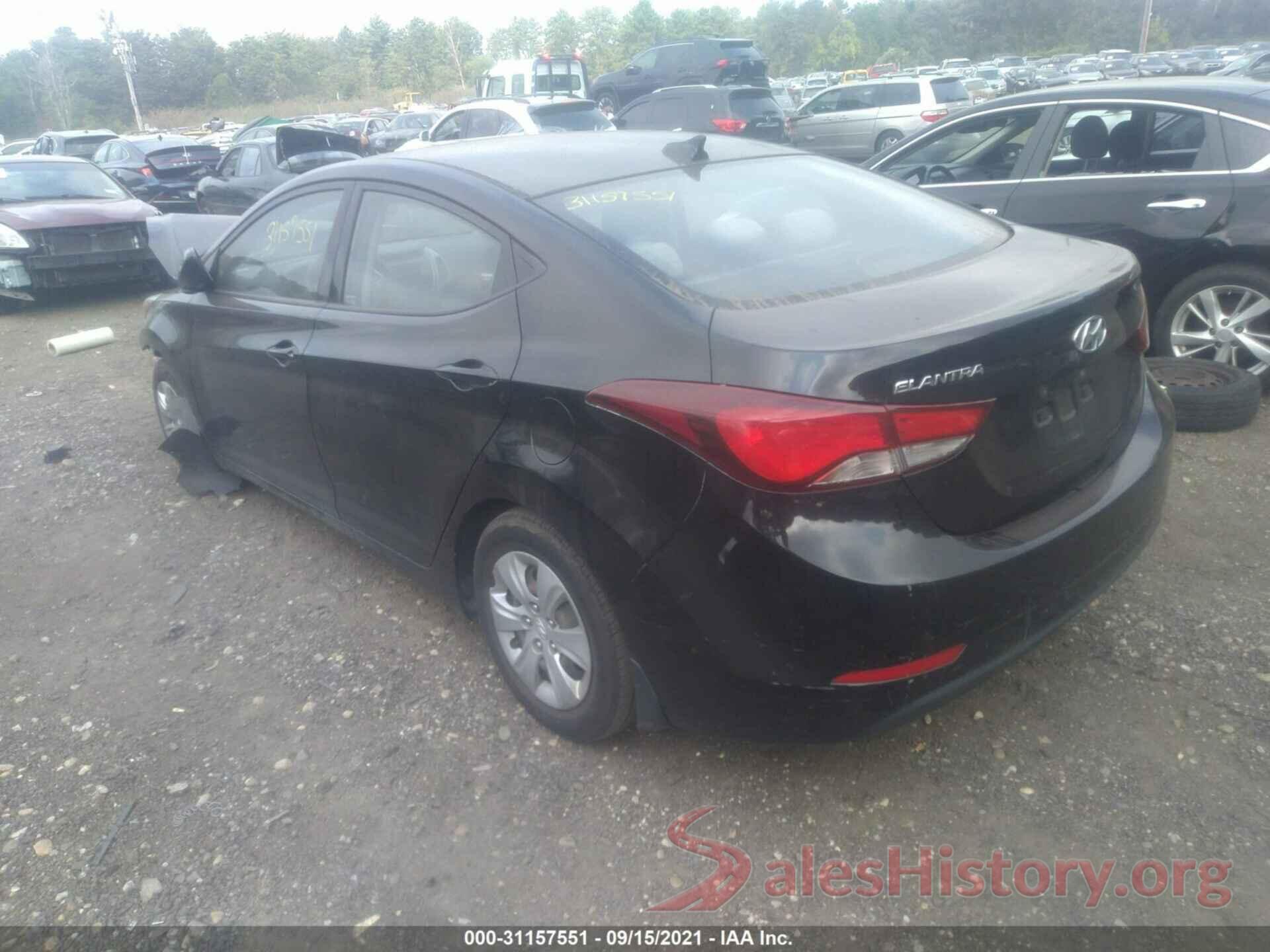 KMHDH4AE0GU544220 2016 HYUNDAI ELANTRA