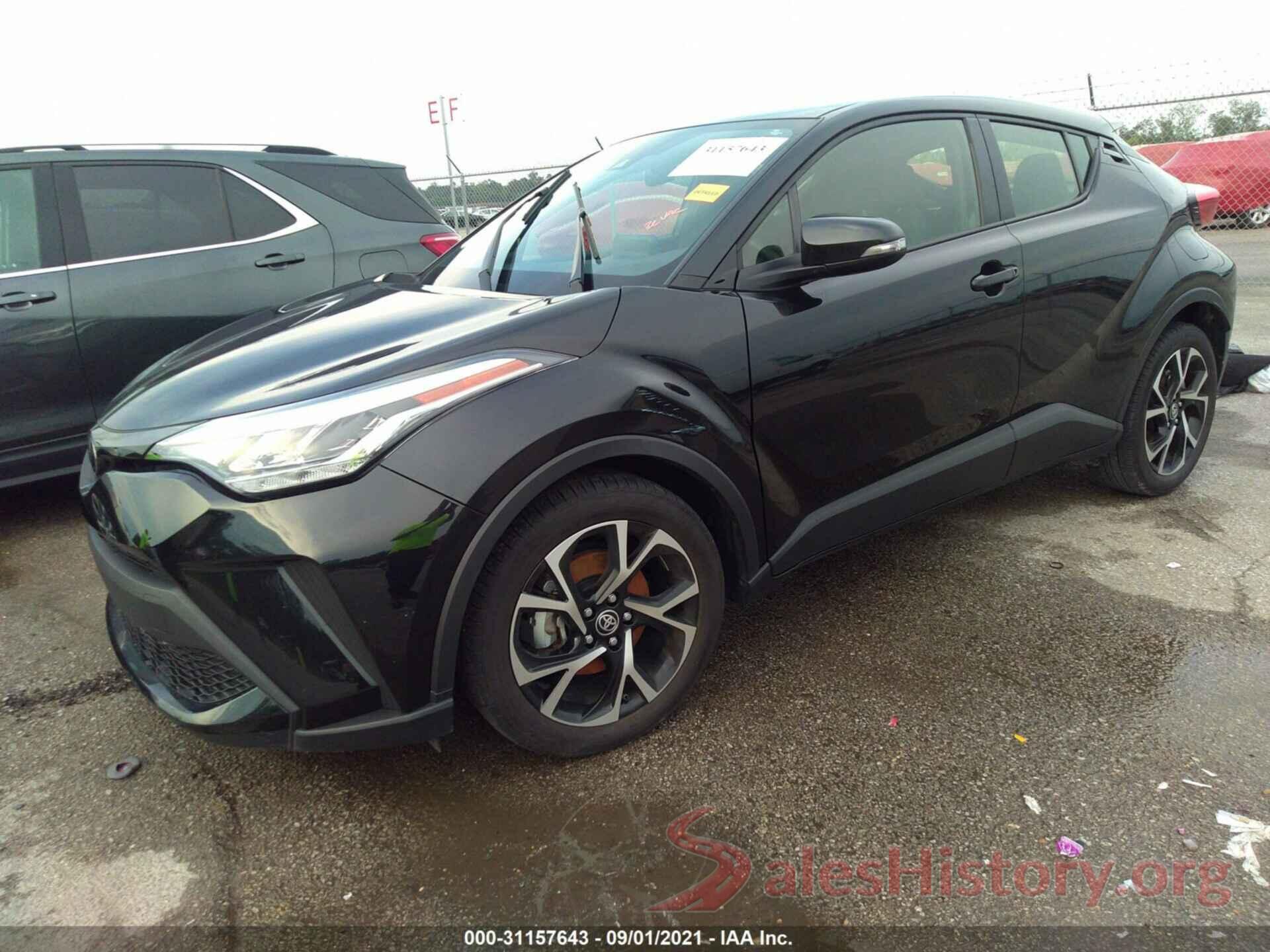 JTNKHMBXXL1087497 2020 TOYOTA C-HR