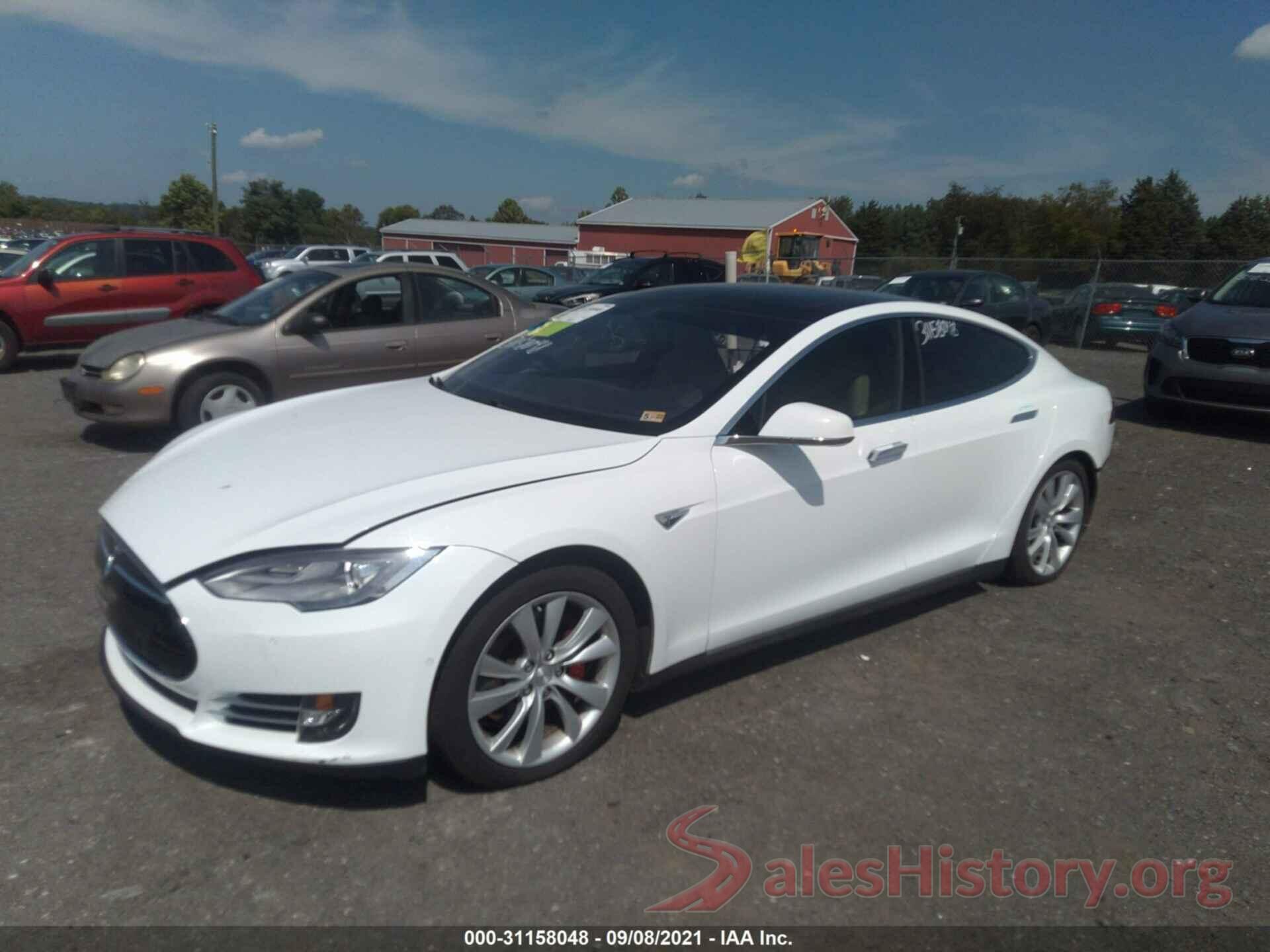 5YJSA1H24FFP74148 2015 TESLA MODEL S