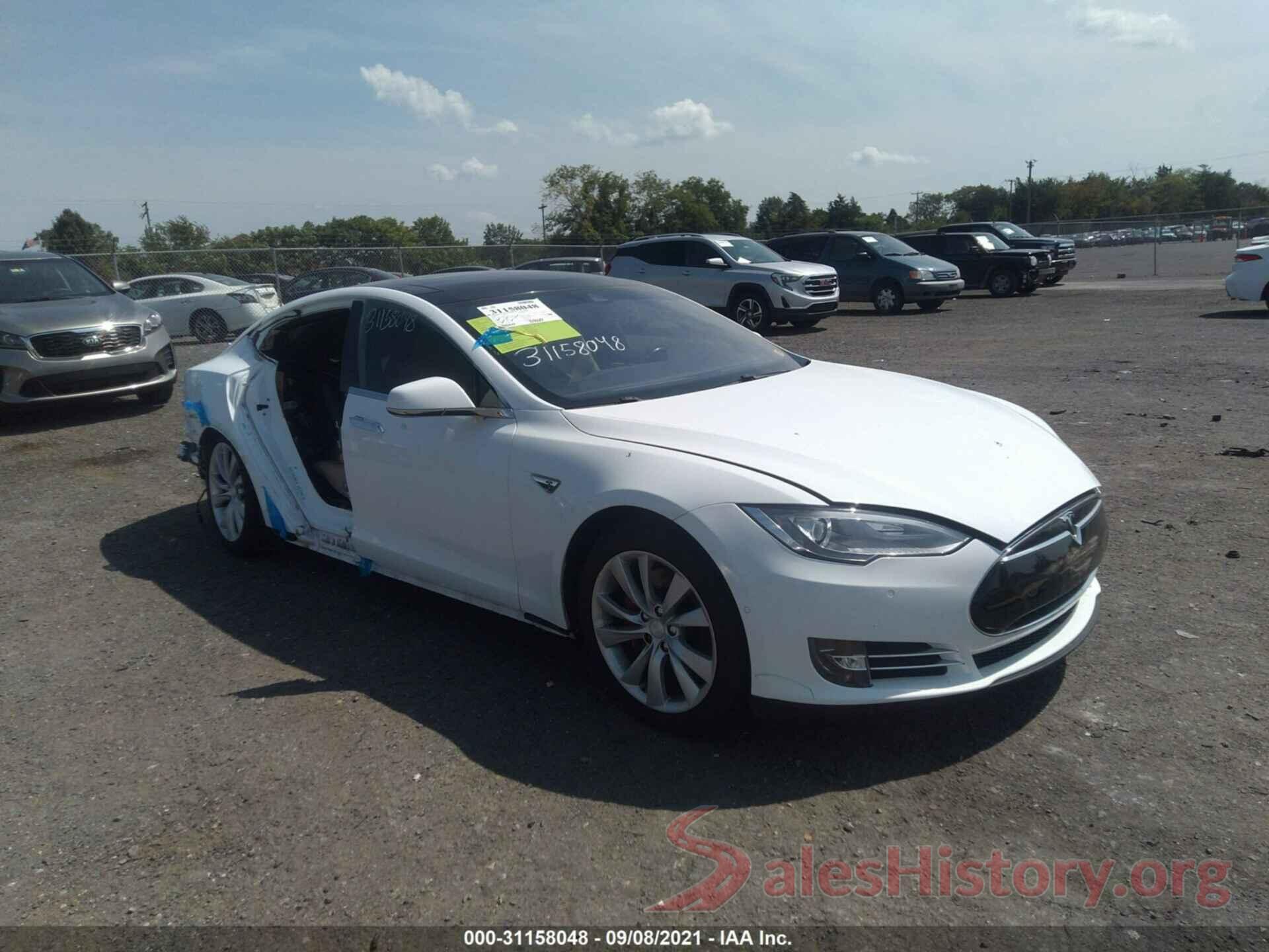 5YJSA1H24FFP74148 2015 TESLA MODEL S