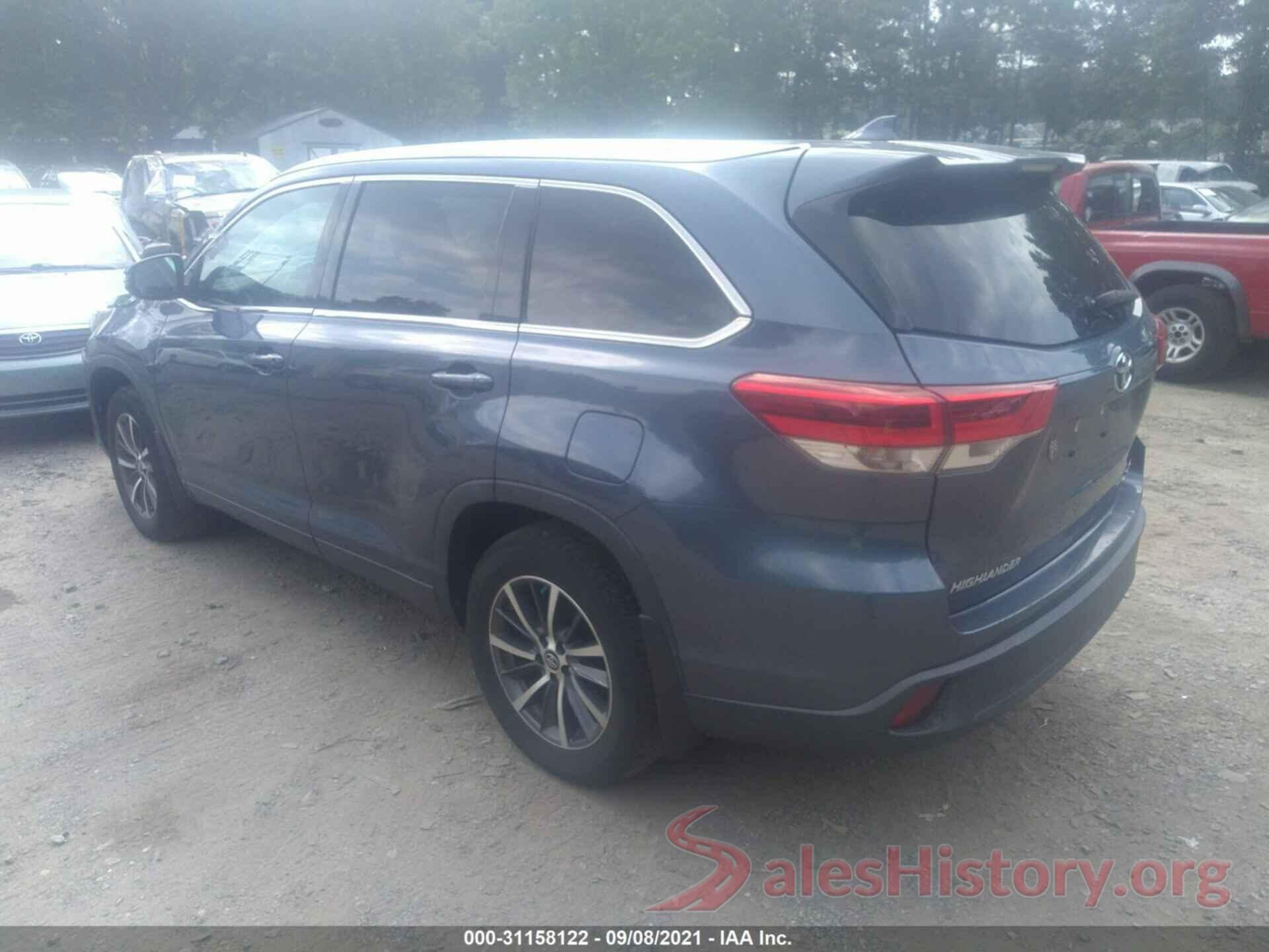 5TDJZRFH0HS436870 2017 TOYOTA HIGHLANDER