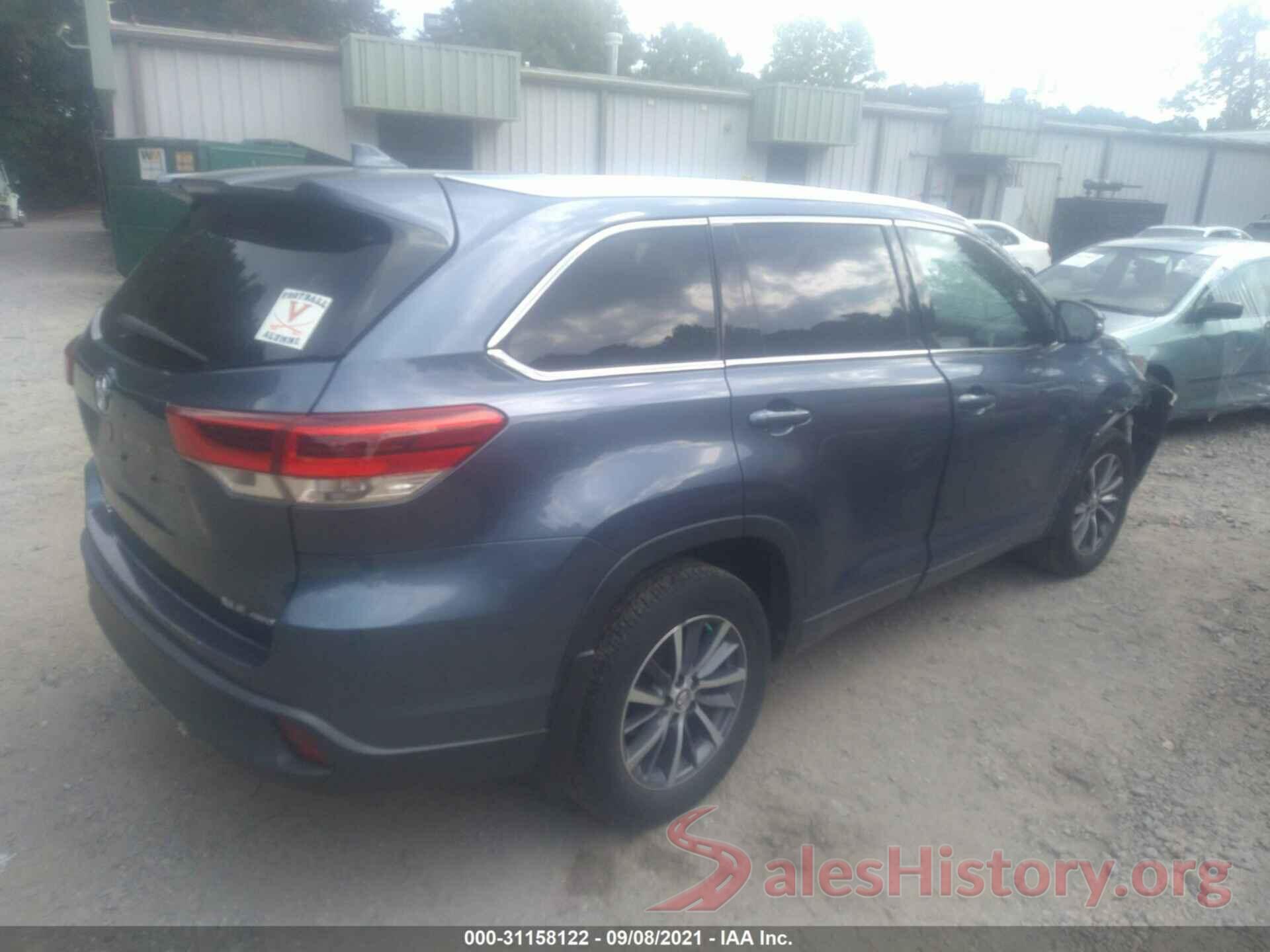 5TDJZRFH0HS436870 2017 TOYOTA HIGHLANDER