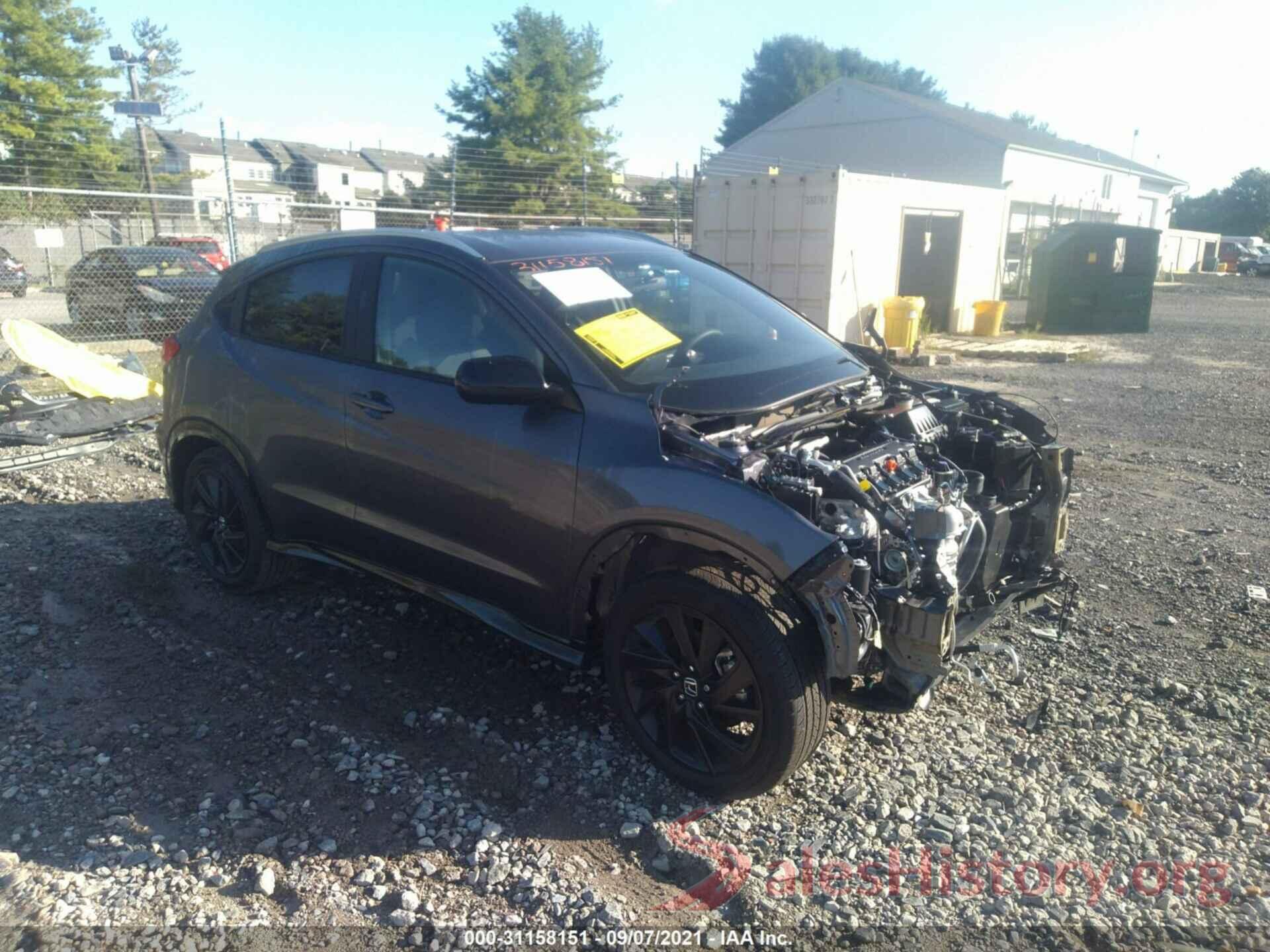 3CZRU6H1XMM747484 2021 HONDA HR-V