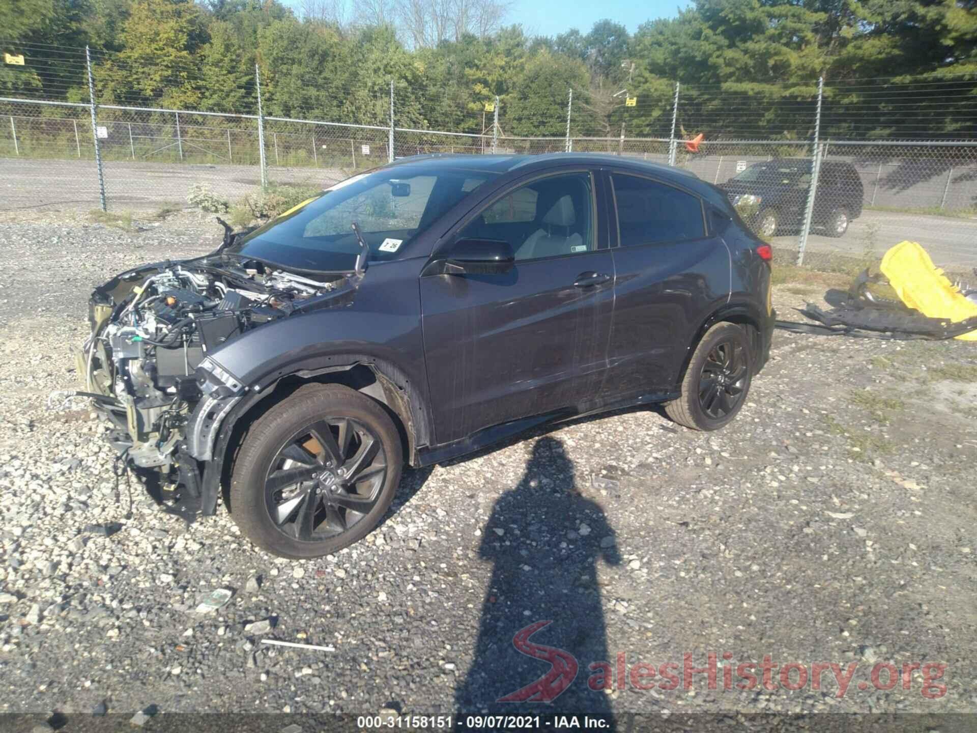 3CZRU6H1XMM747484 2021 HONDA HR-V