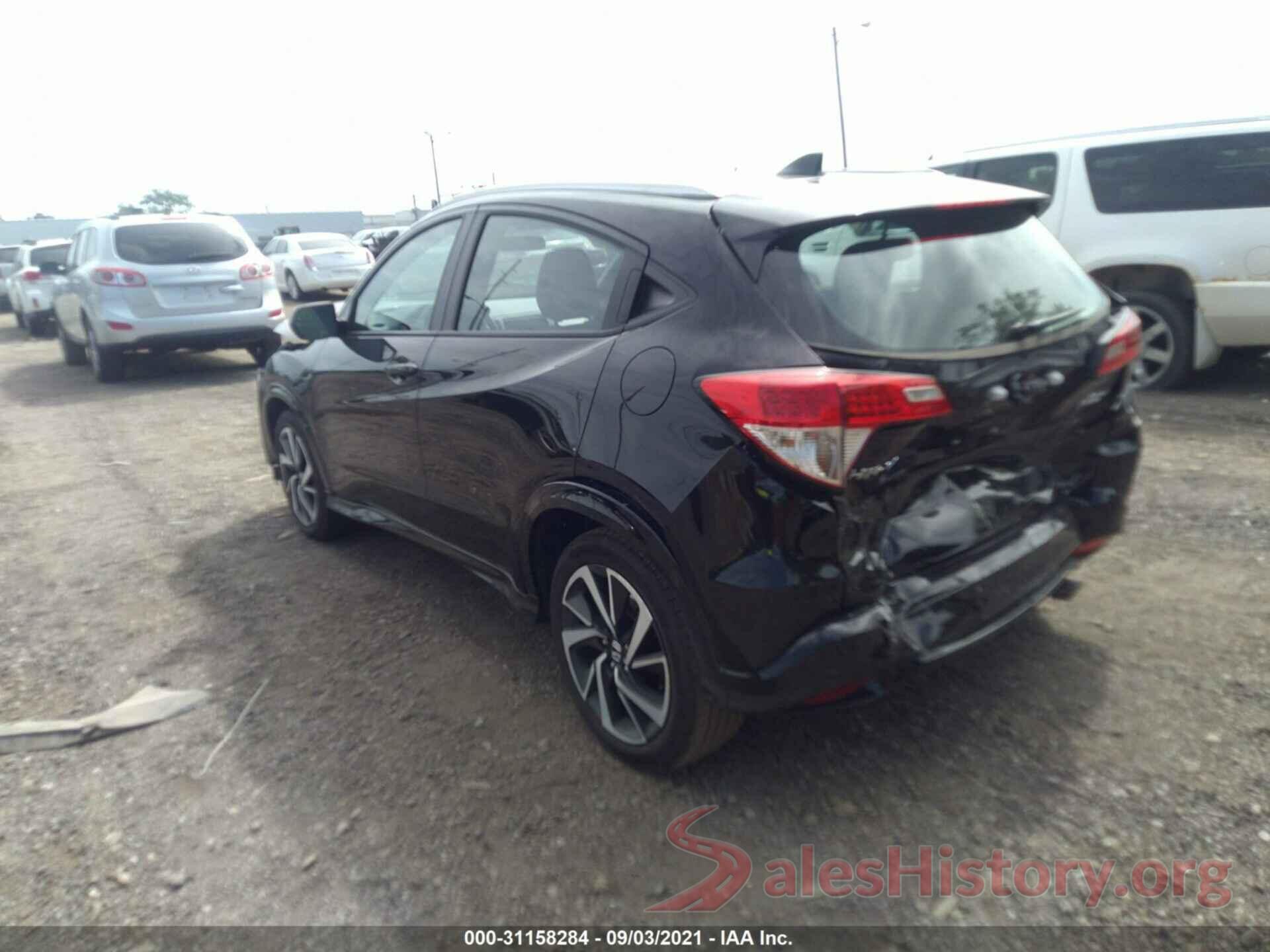 3CZRU6H13KG718601 2019 HONDA HR-V