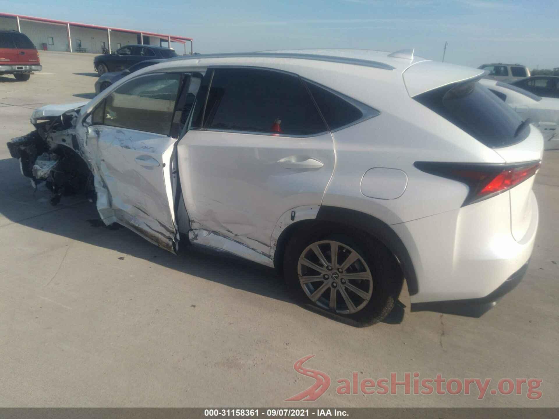 JTJDARBZ6M5022413 2021 LEXUS NX