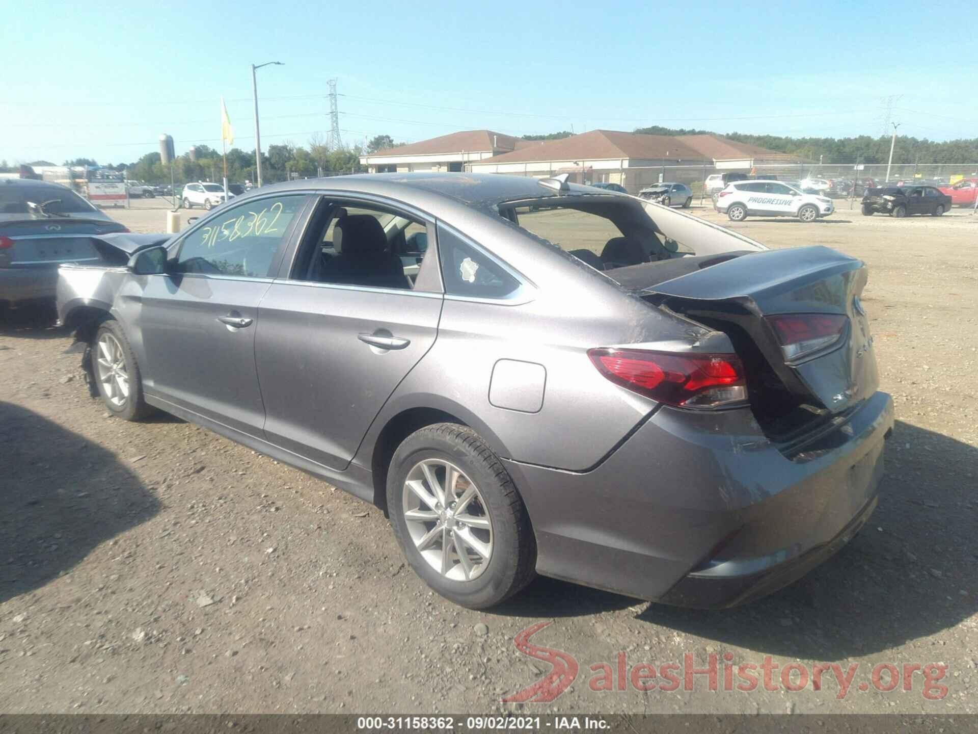 5NPE24AF1KH781613 2019 HYUNDAI SONATA