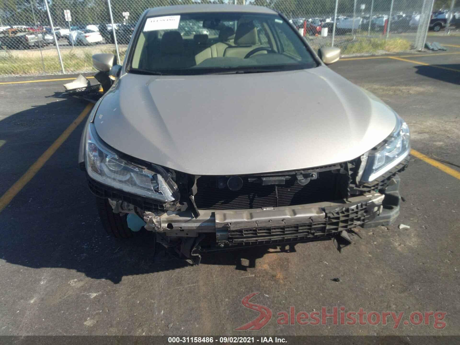 1HGCR2F30HA227731 2017 HONDA ACCORD SEDAN