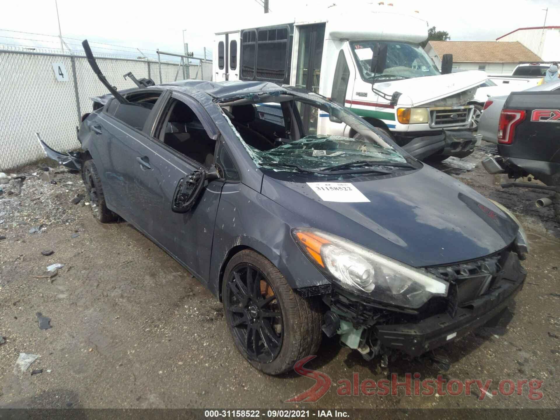 KNAFK4A64G5586193 2016 KIA FORTE