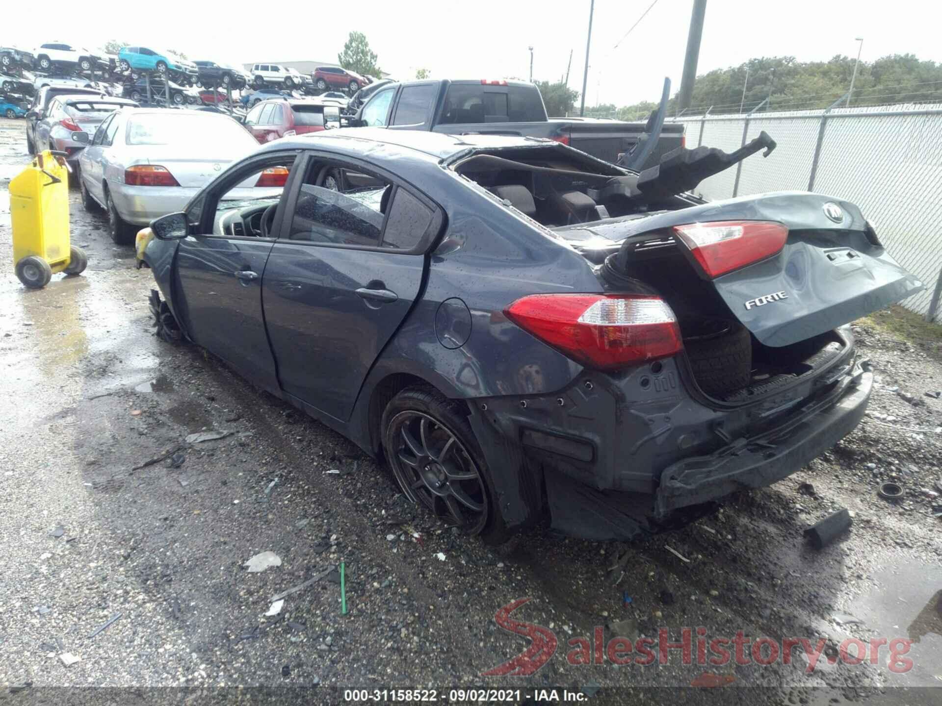 KNAFK4A64G5586193 2016 KIA FORTE