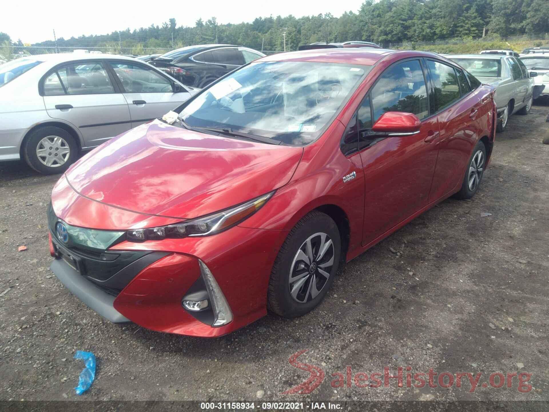 JTDKARFP0J3077479 2018 TOYOTA PRIUS PRIME