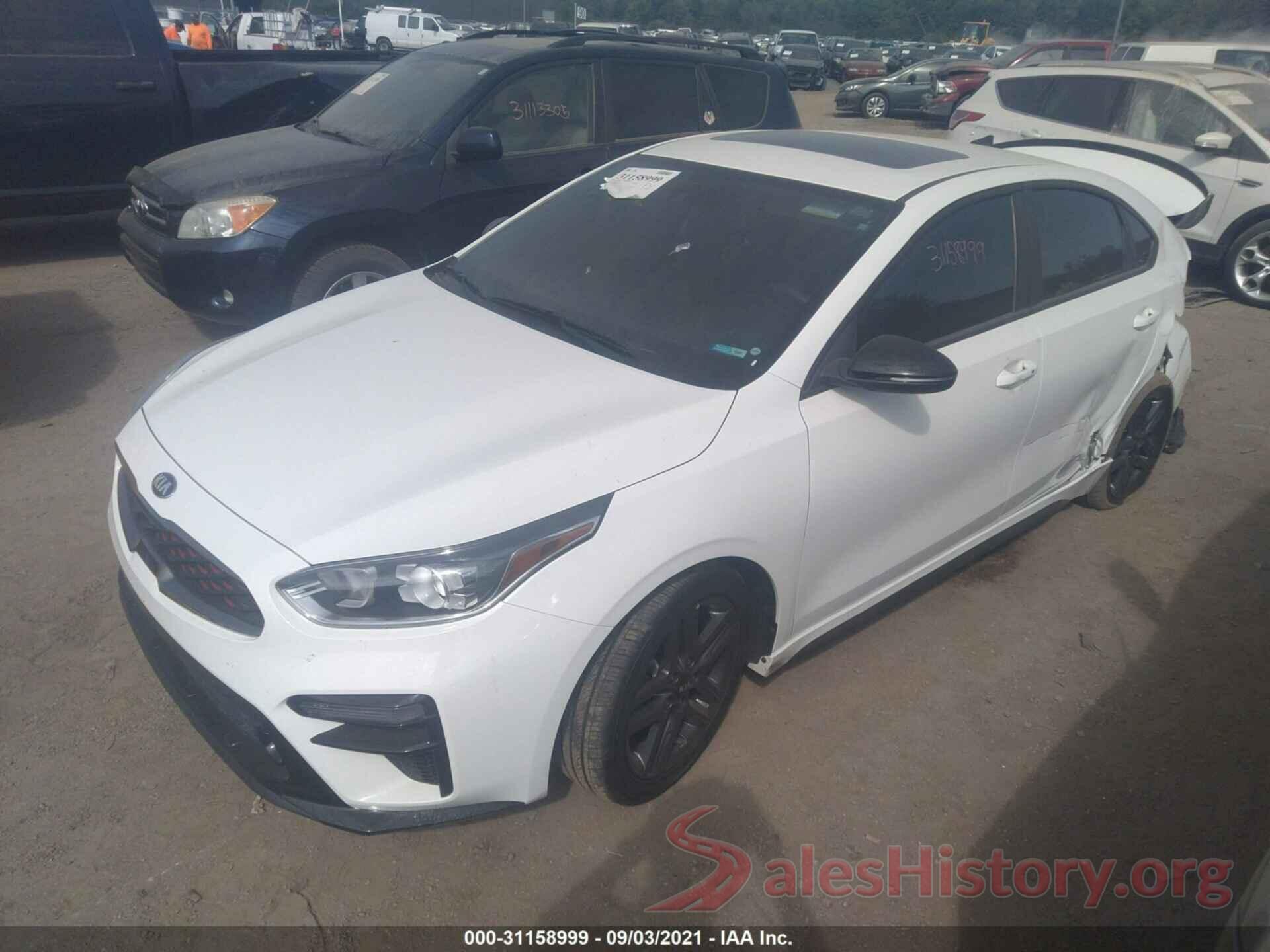 3KPF34AD8ME291256 2021 KIA FORTE