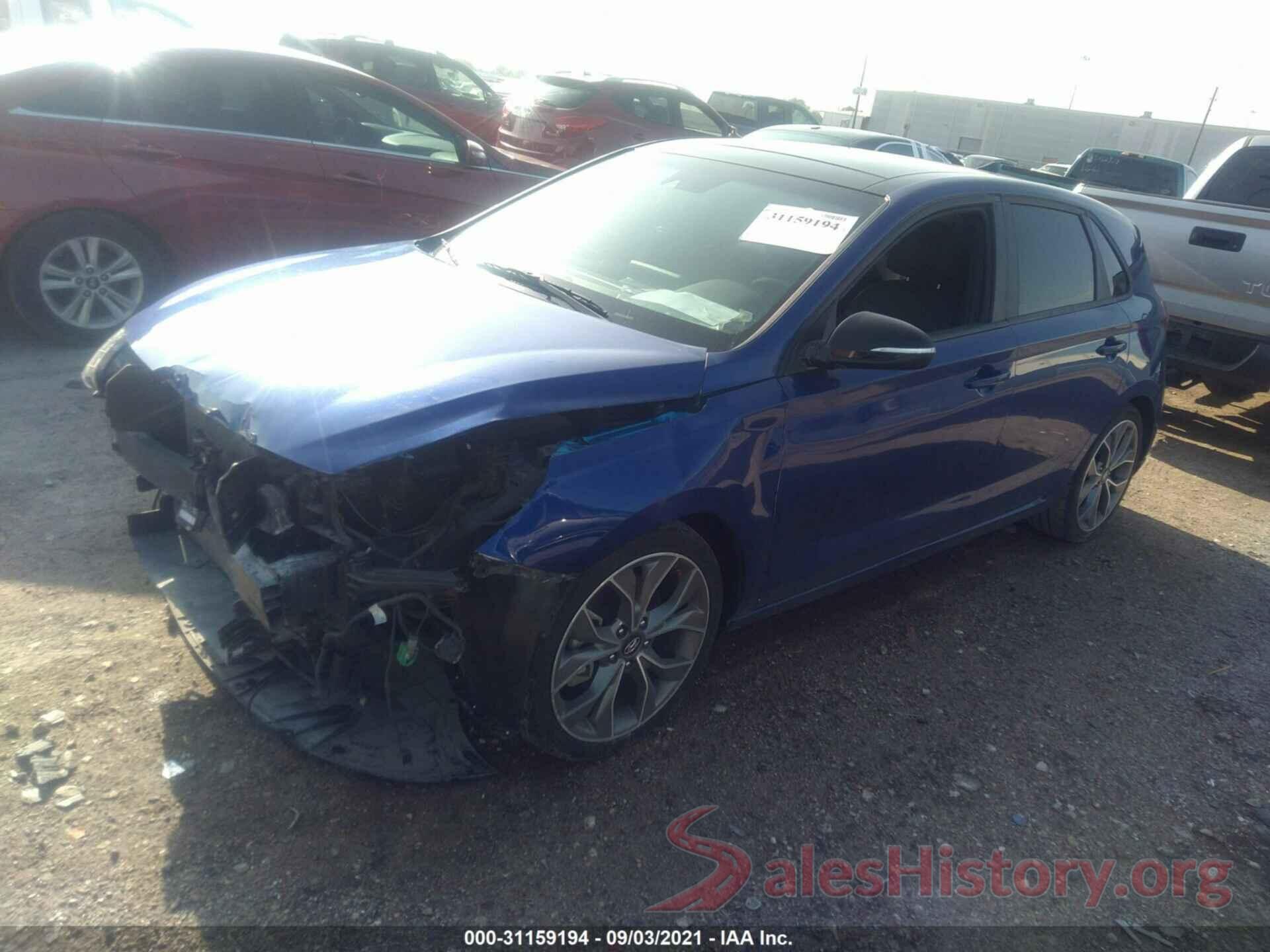 KMHH55LC1KU092279 2019 HYUNDAI ELANTRA GT