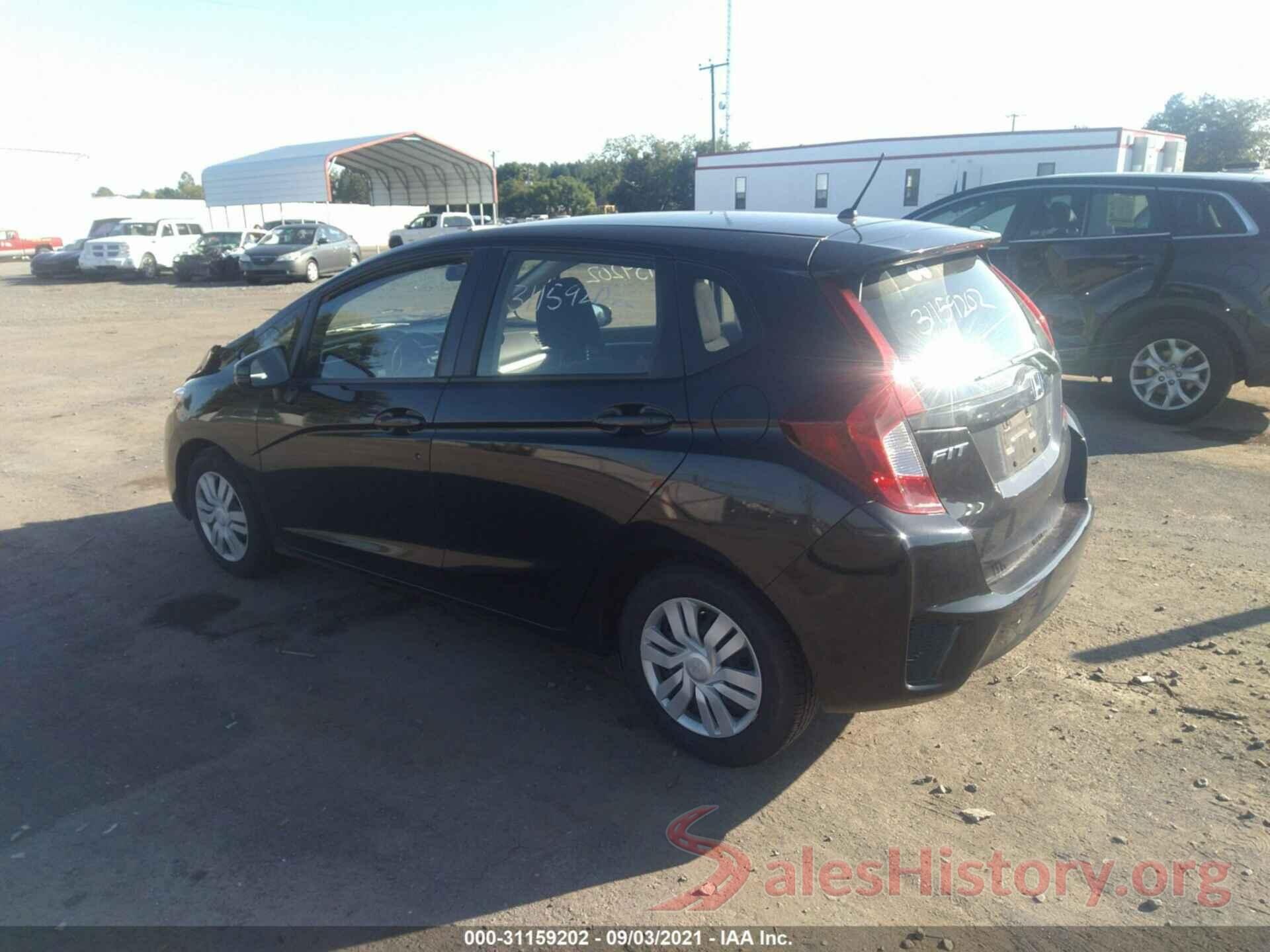 JHMGK5H5XGX027969 2016 HONDA FIT