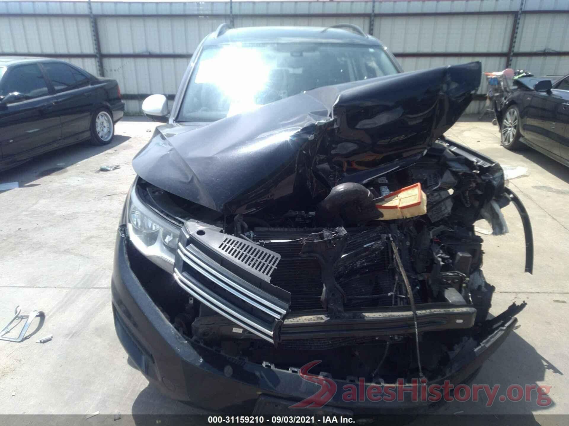 WVGAV7AX1HK023907 2017 VOLKSWAGEN TIGUAN