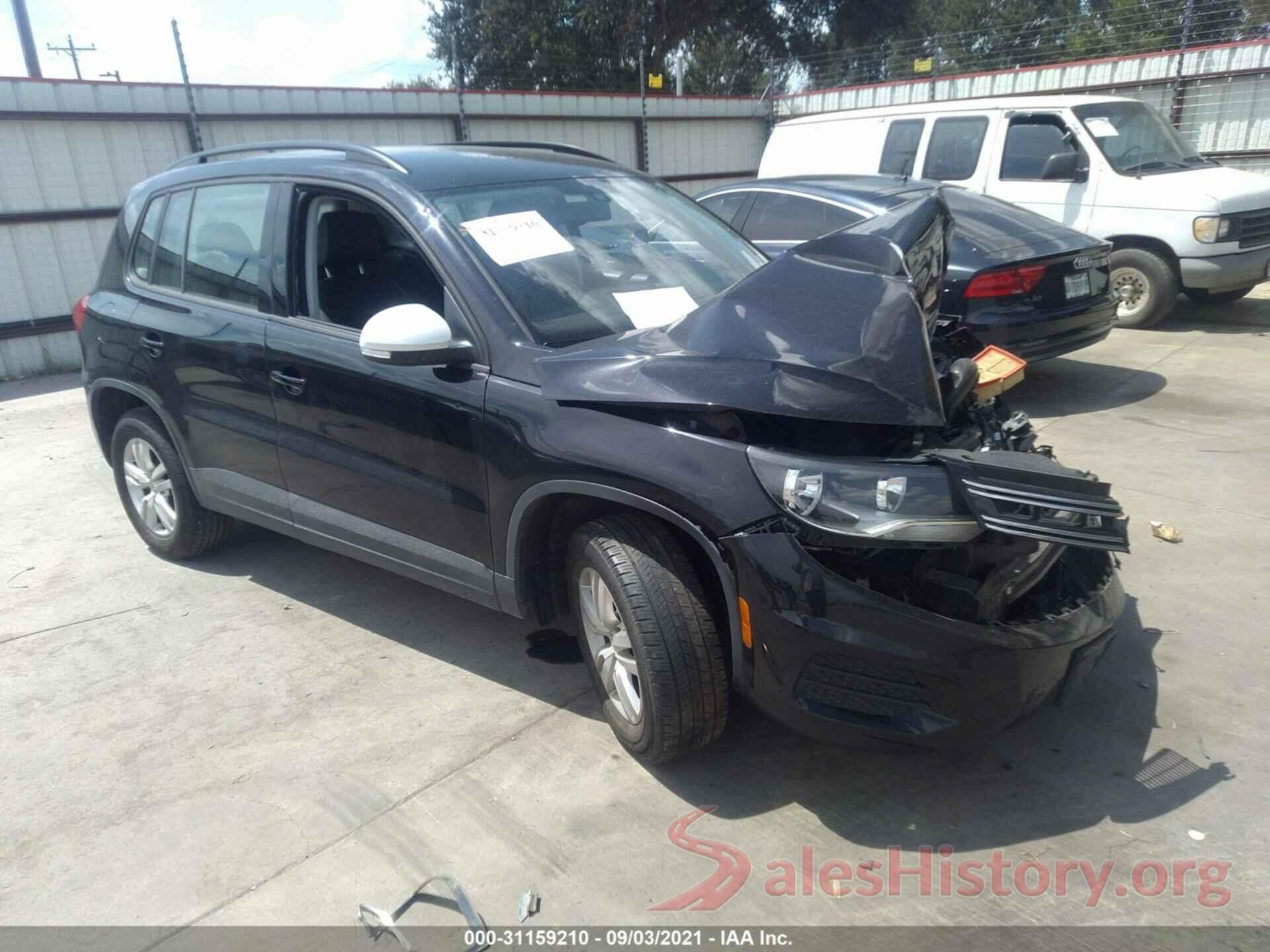 WVGAV7AX1HK023907 2017 VOLKSWAGEN TIGUAN