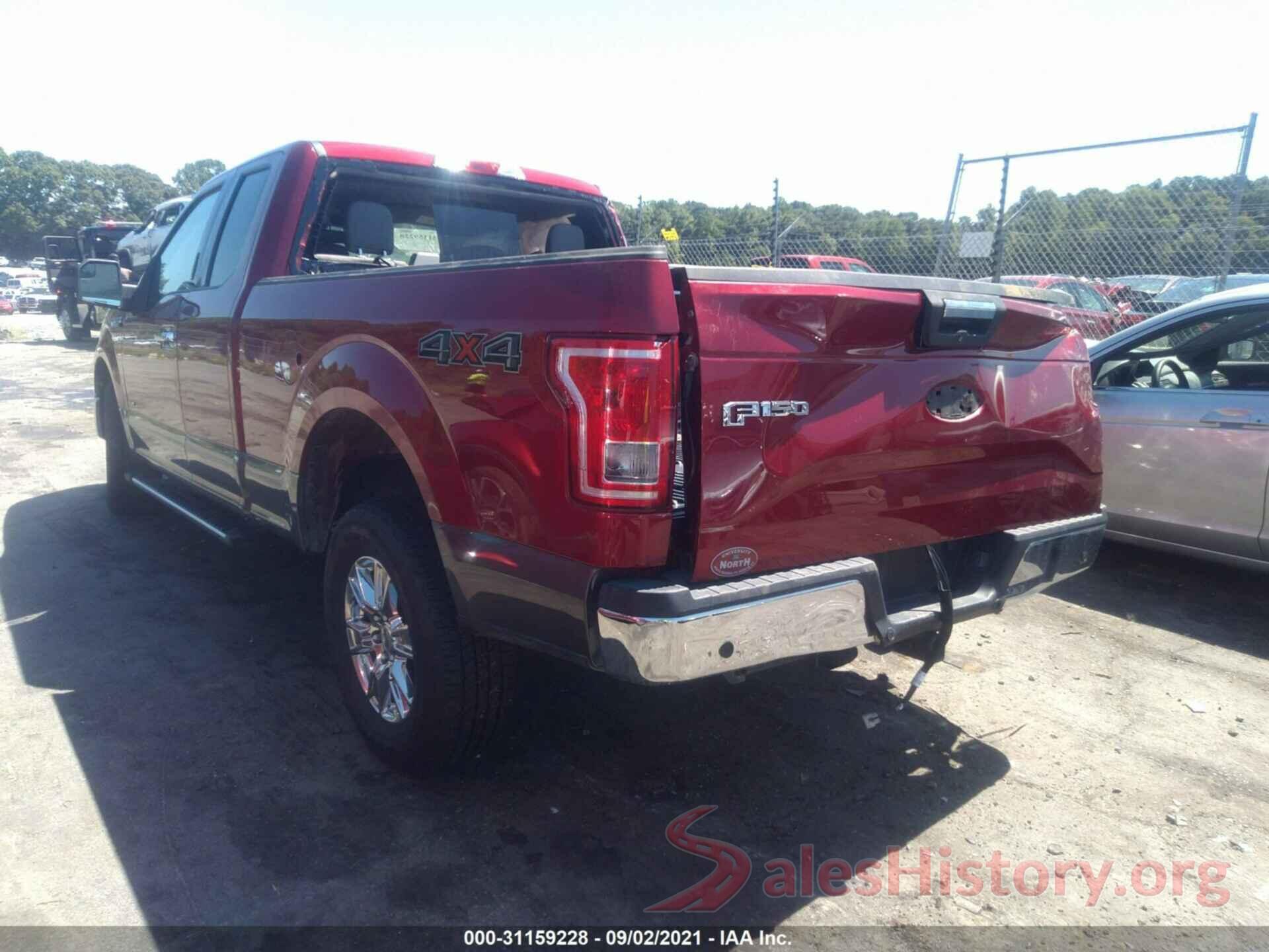 1FTFX1EGXGFD53855 2016 FORD F-150