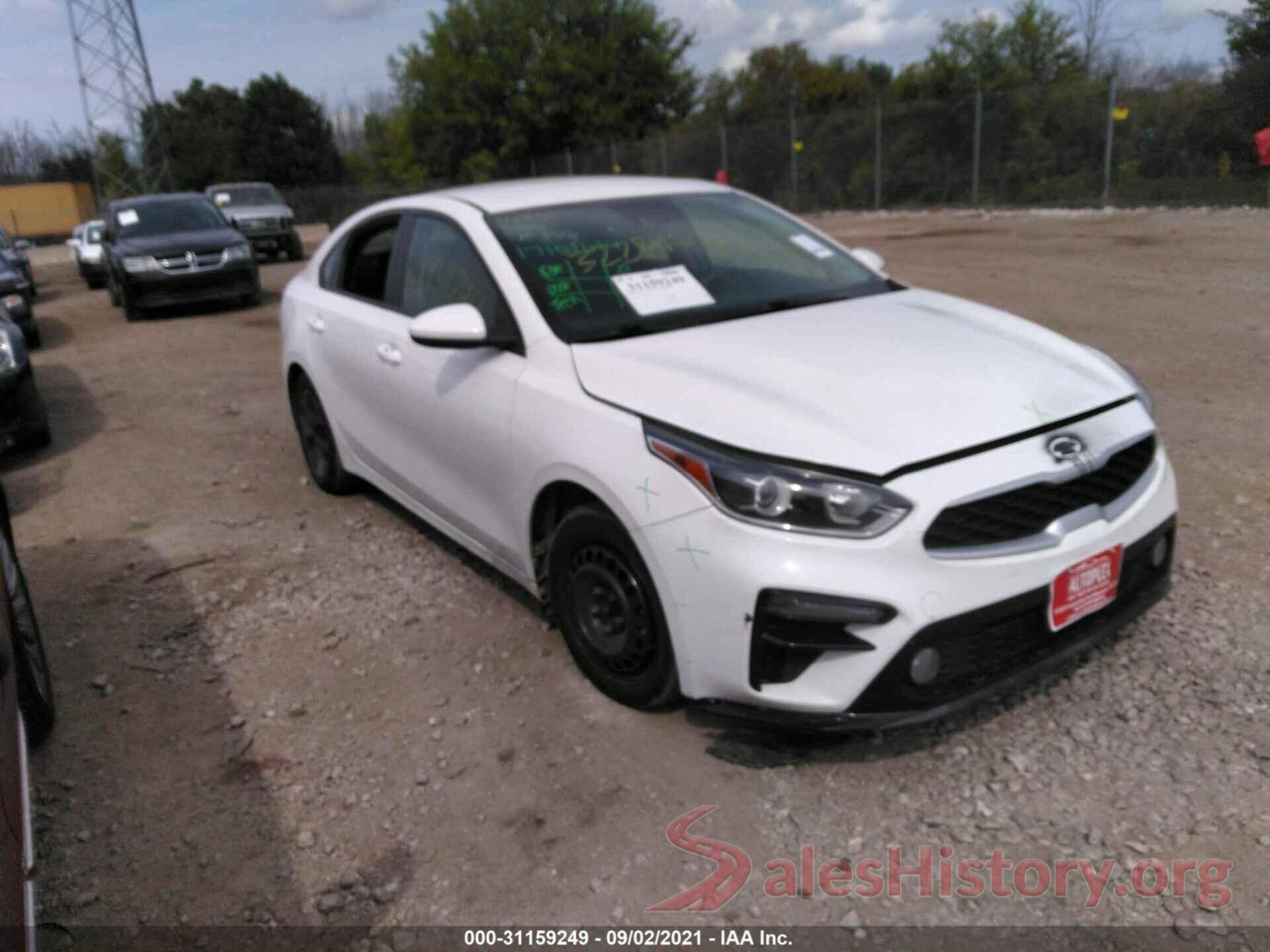 3KPF24AD2KE067240 2019 KIA FORTE