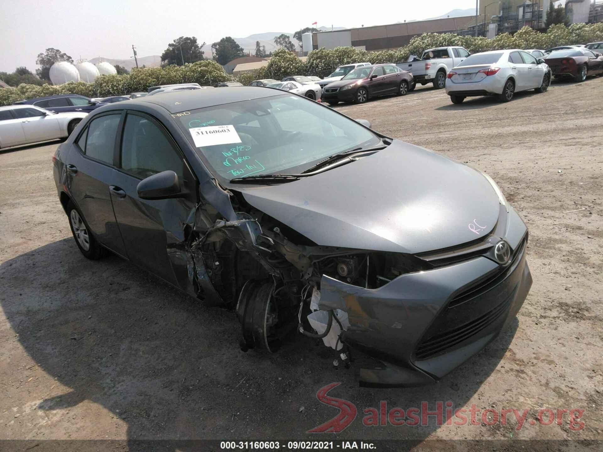 2T1BURHE8HC774662 2017 TOYOTA COROLLA