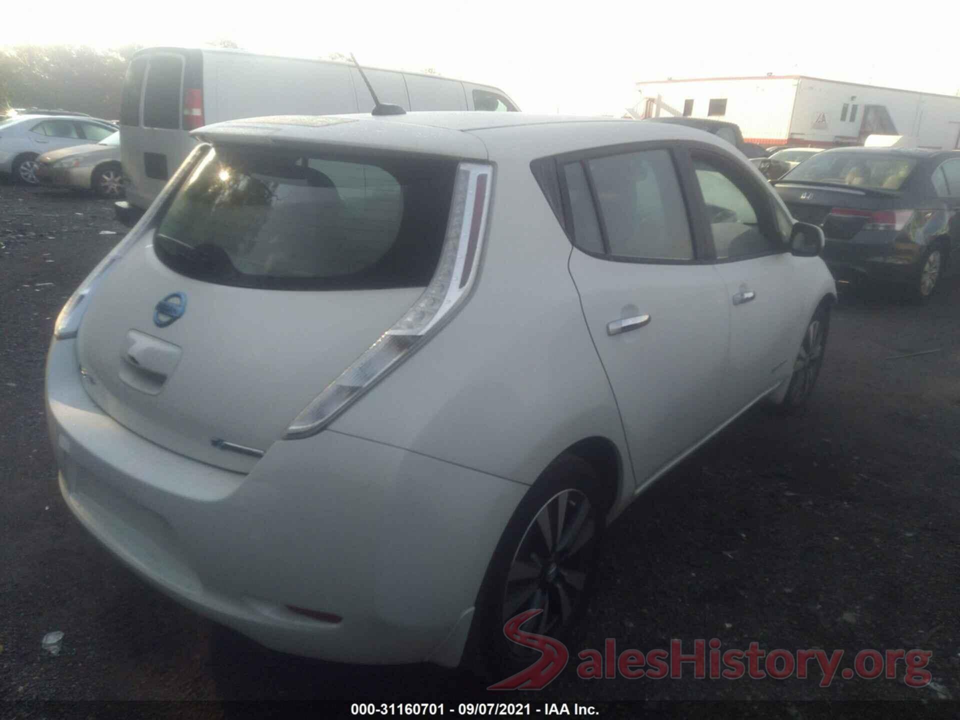 1N4BZ0CP6GC300230 2016 NISSAN LEAF