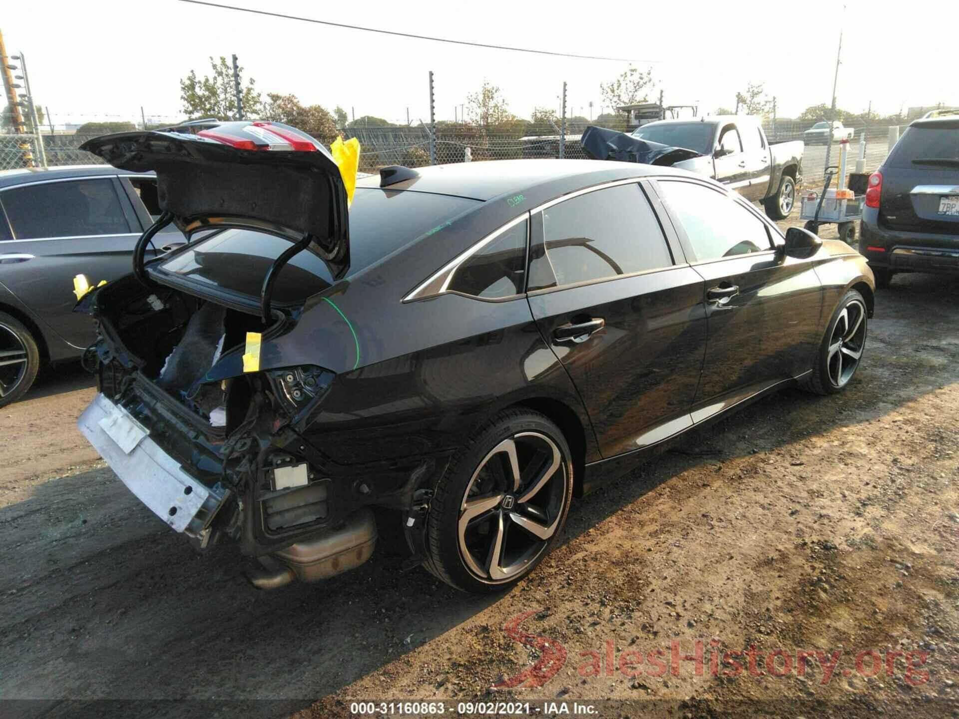 1HGCV2F37KA029716 2019 HONDA ACCORD SEDAN