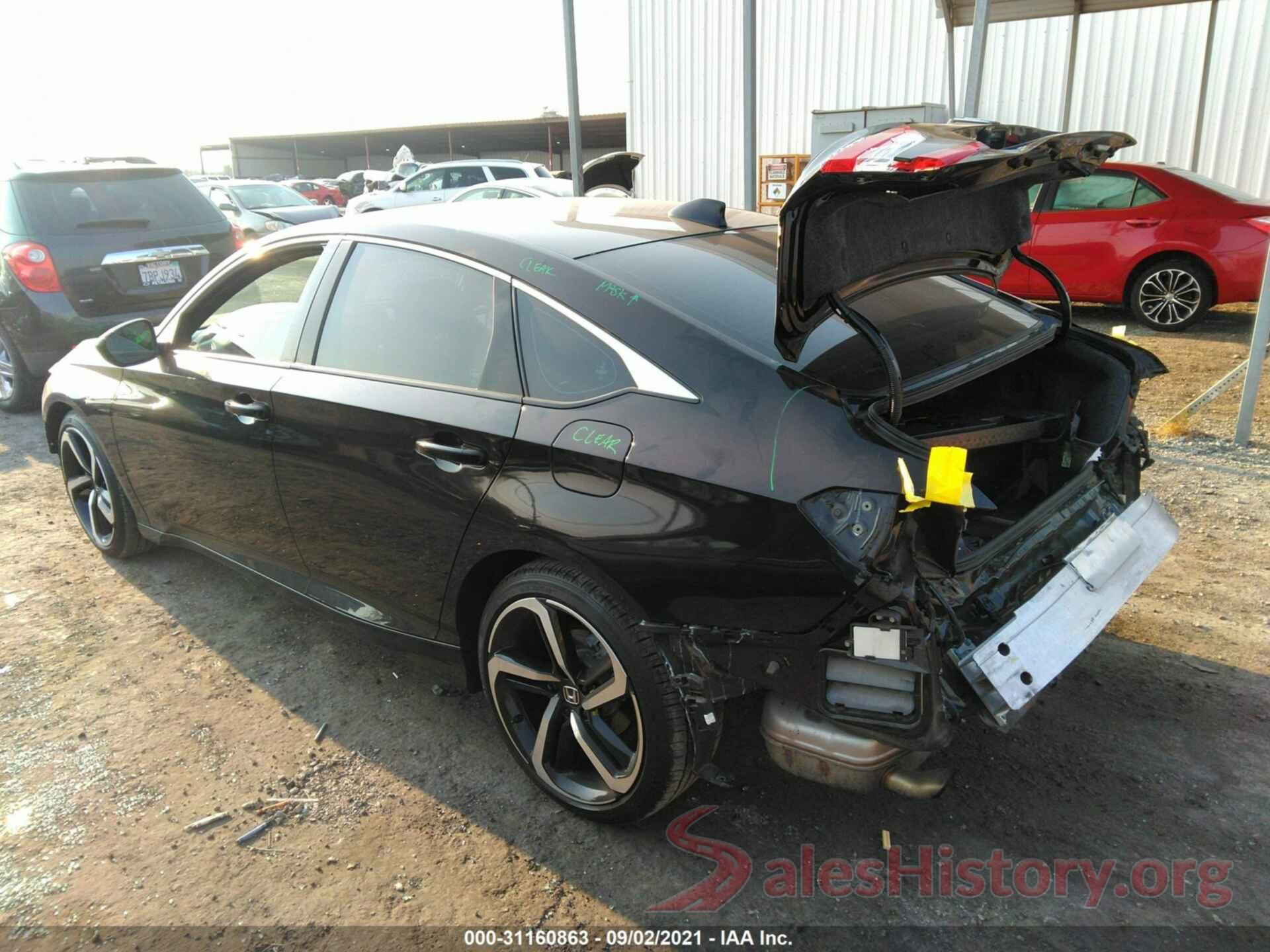 1HGCV2F37KA029716 2019 HONDA ACCORD SEDAN