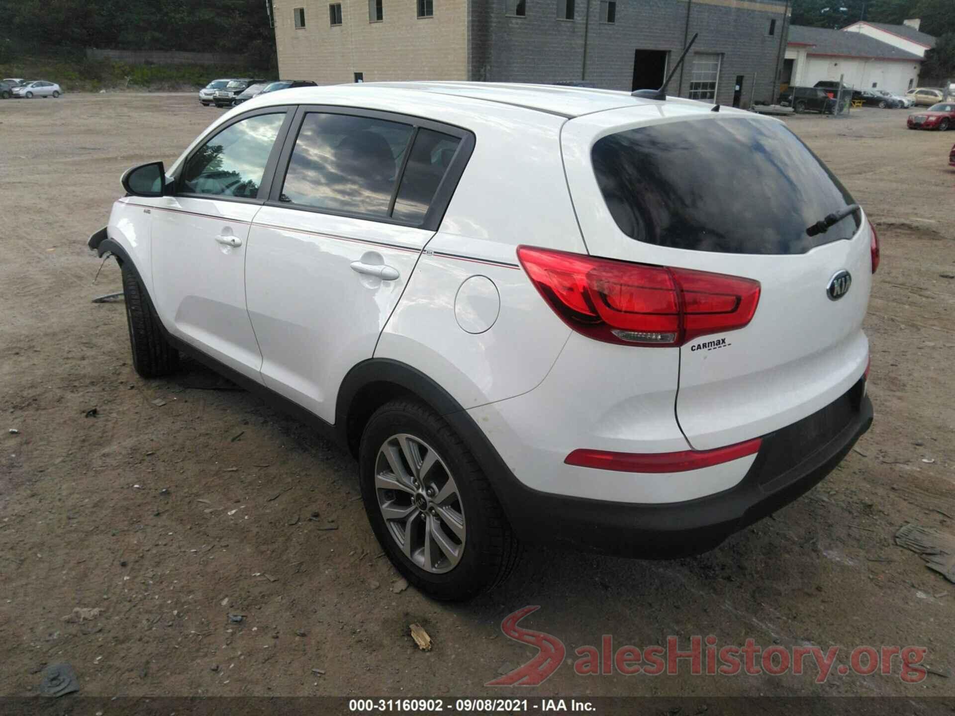 KNDPBCAC5G7853076 2016 KIA SPORTAGE