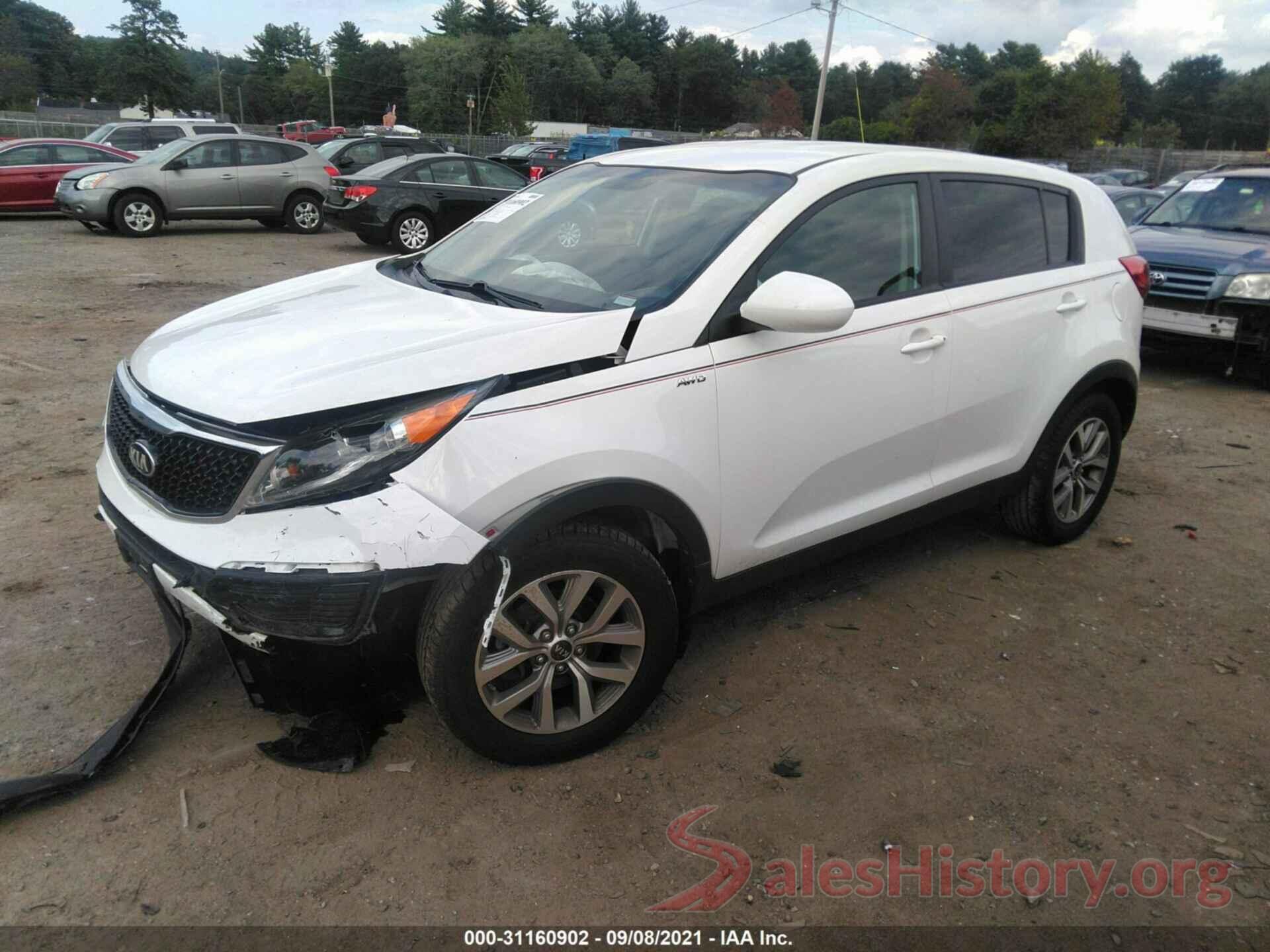 KNDPBCAC5G7853076 2016 KIA SPORTAGE