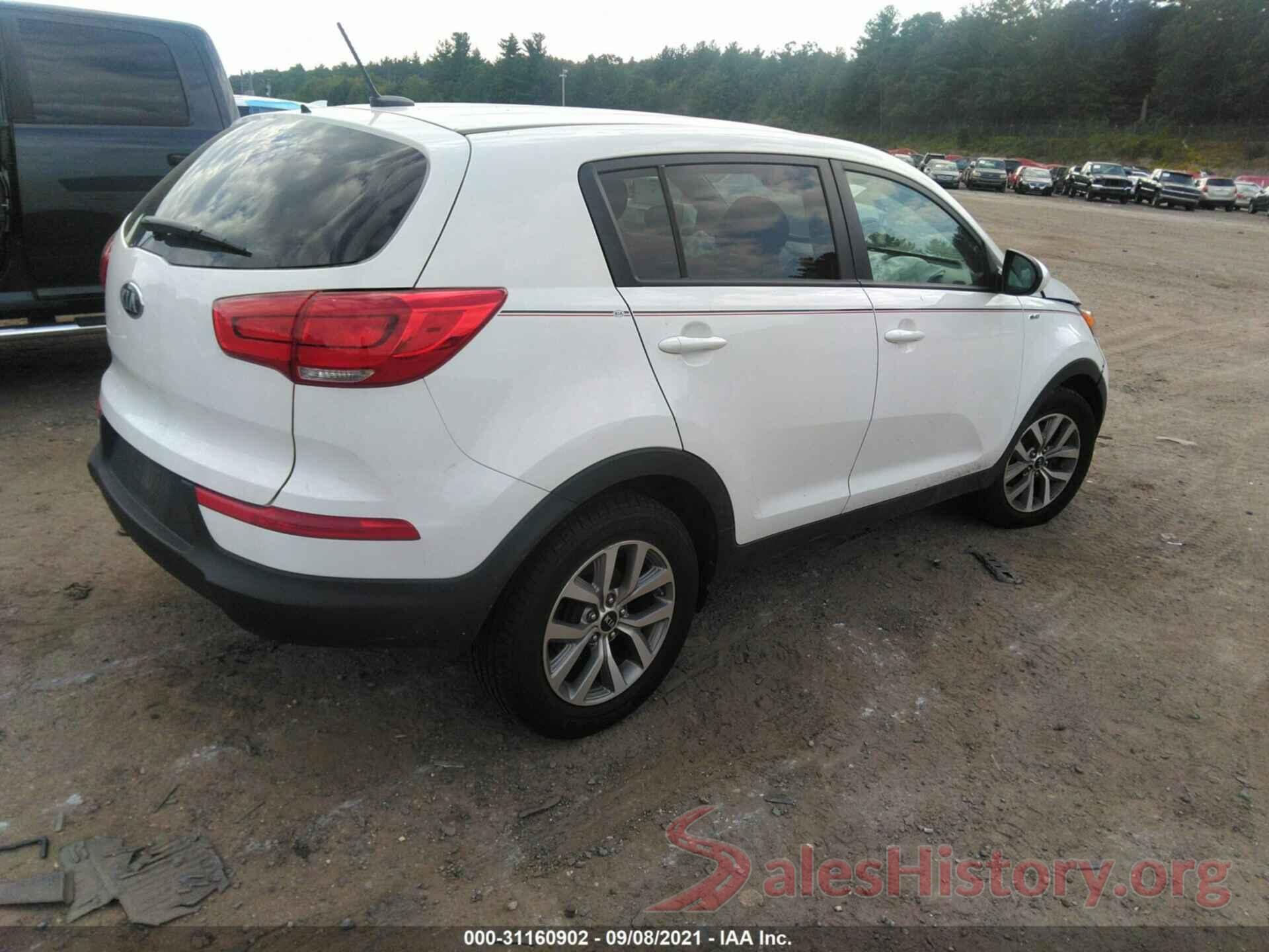 KNDPBCAC5G7853076 2016 KIA SPORTAGE