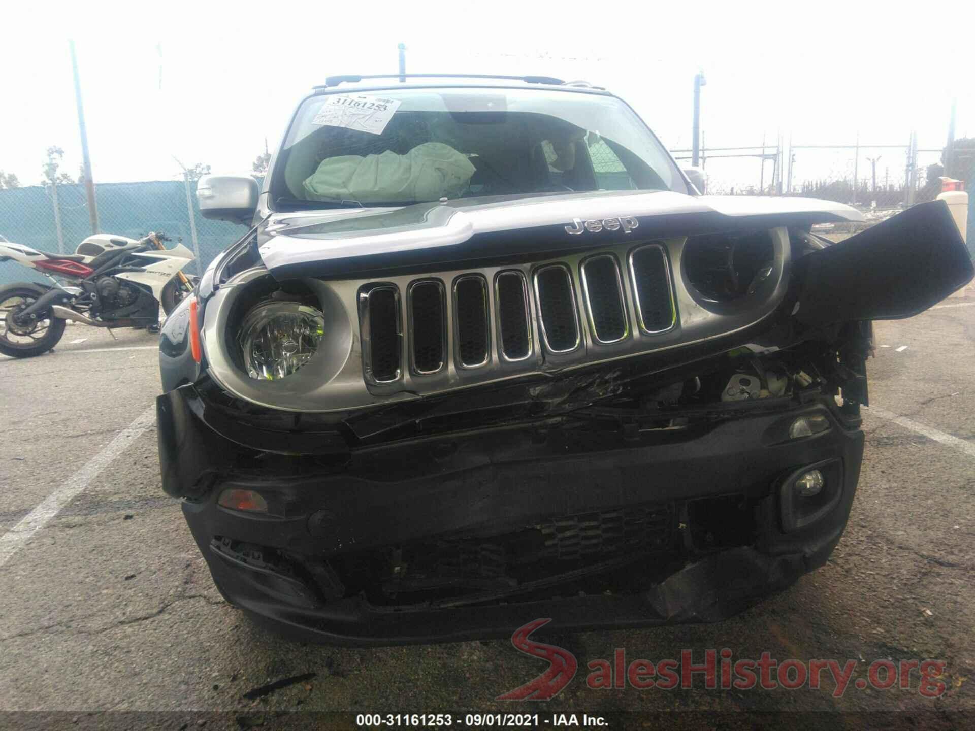 ZACCJADB1HPF09256 2017 JEEP RENEGADE