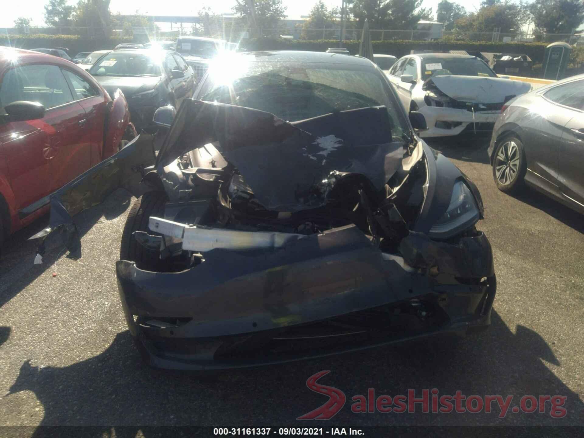 5YJ3E1EB5KF465182 2019 TESLA MODEL 3