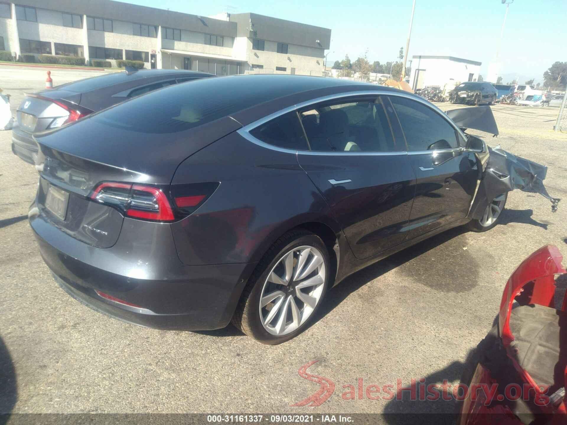 5YJ3E1EB5KF465182 2019 TESLA MODEL 3