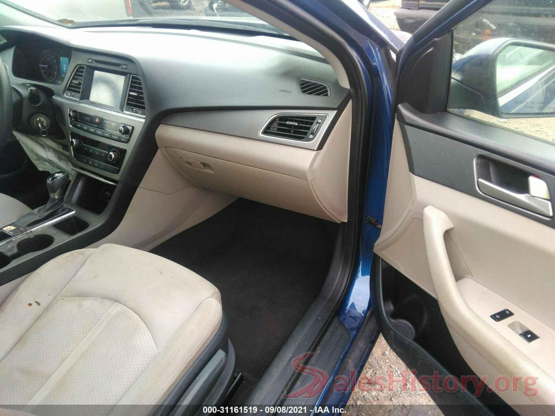 5NPE24AF5GH353504 2016 HYUNDAI SONATA