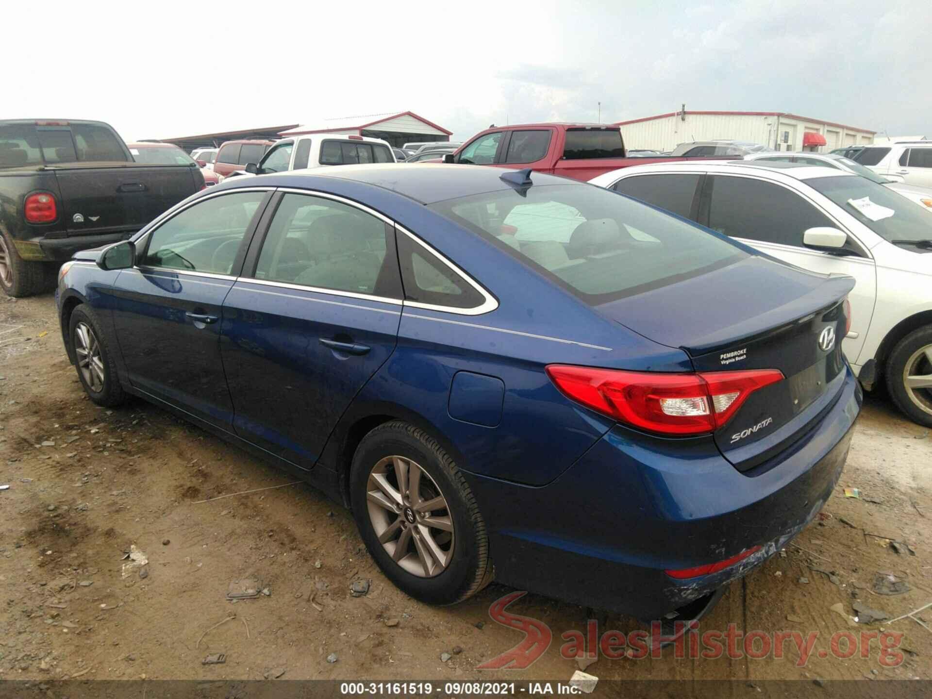 5NPE24AF5GH353504 2016 HYUNDAI SONATA