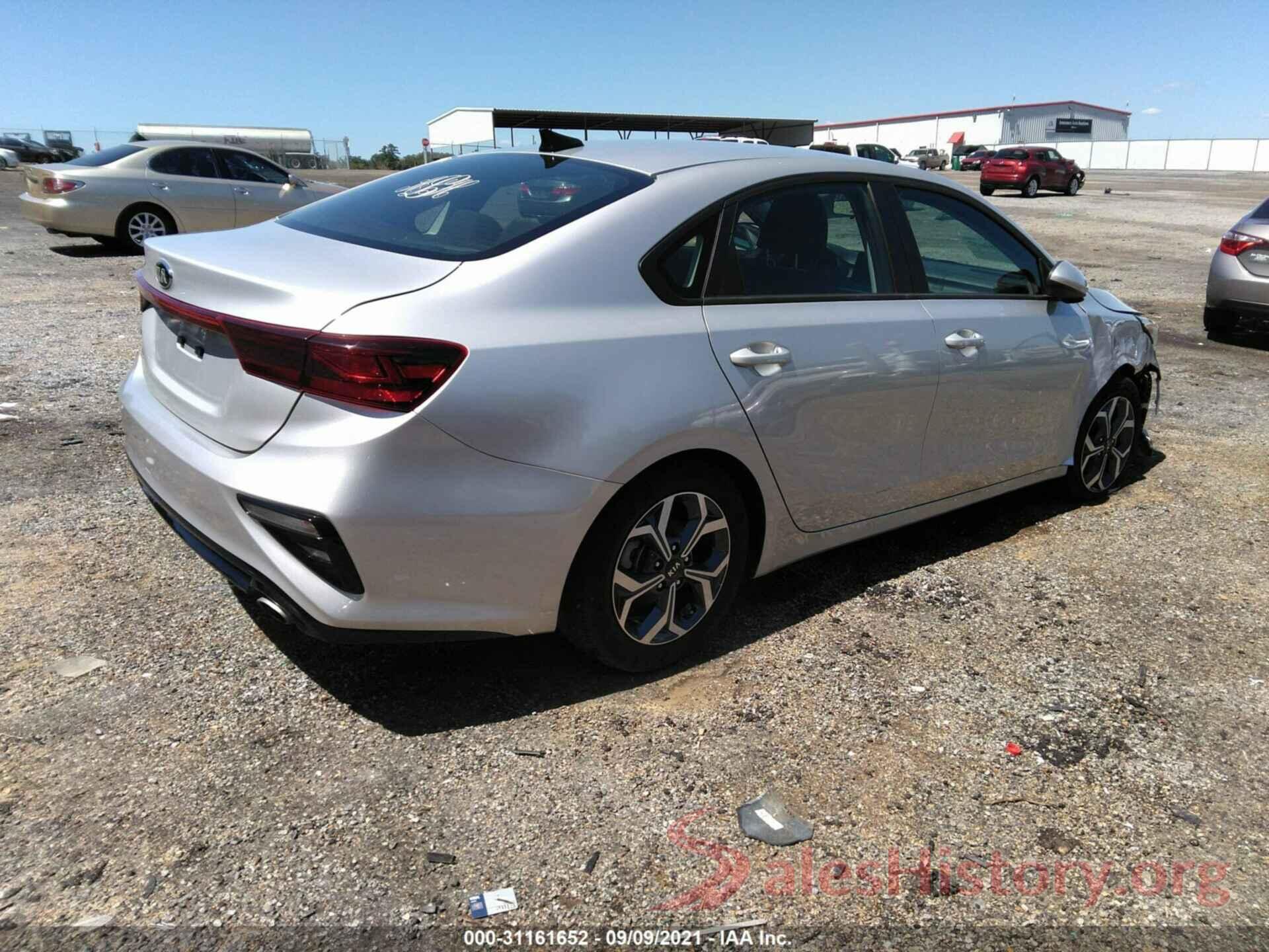 3KPF24AD5LE139940 2020 KIA FORTE