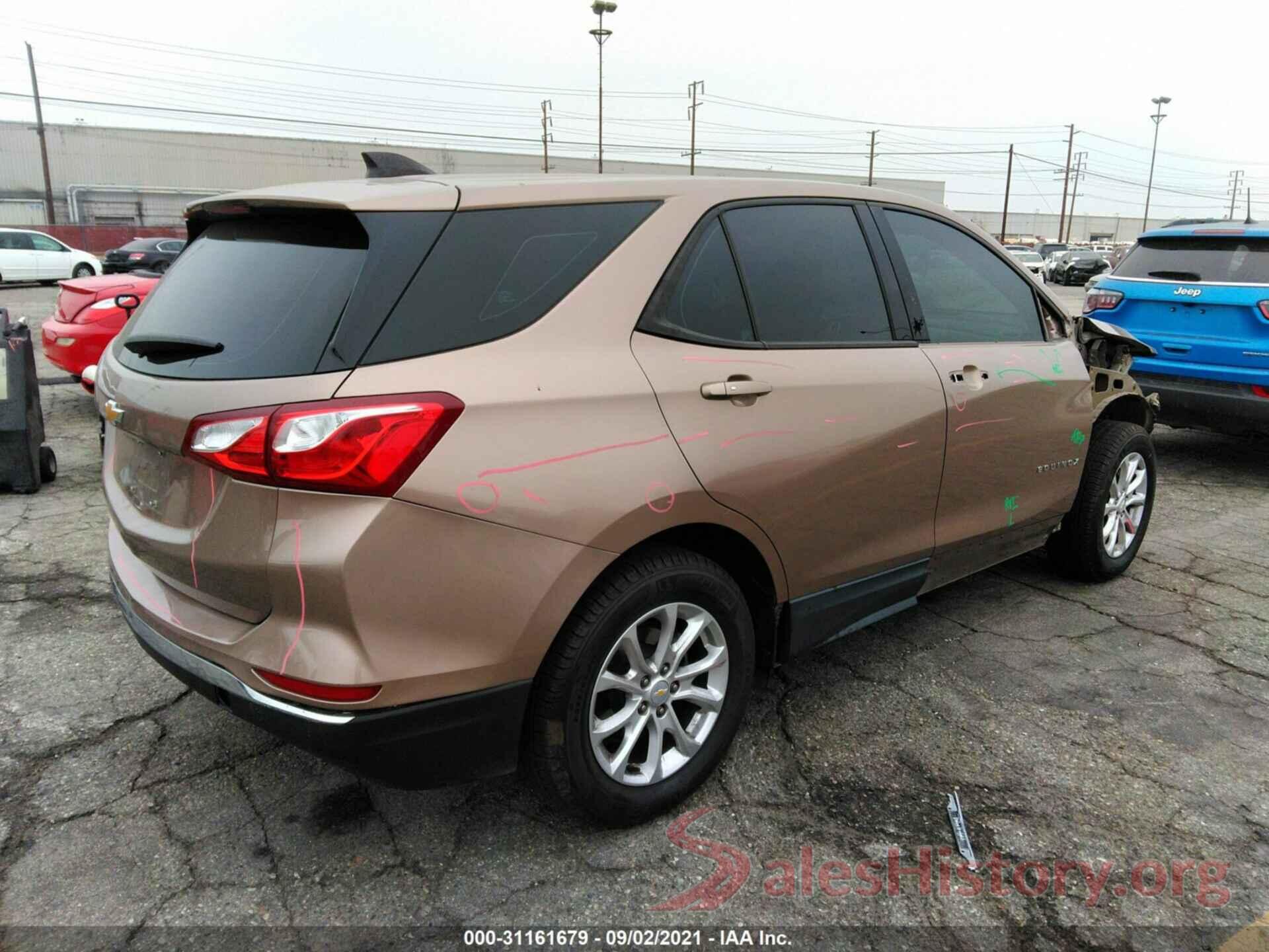 2GNAXHEVXJ6178629 2018 CHEVROLET EQUINOX