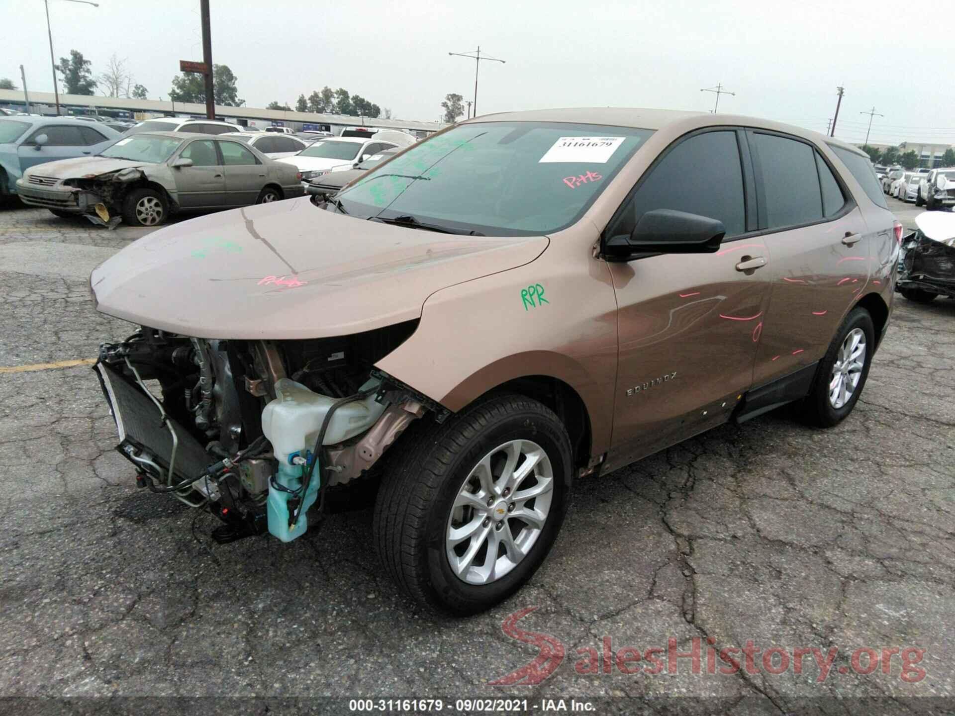 2GNAXHEVXJ6178629 2018 CHEVROLET EQUINOX