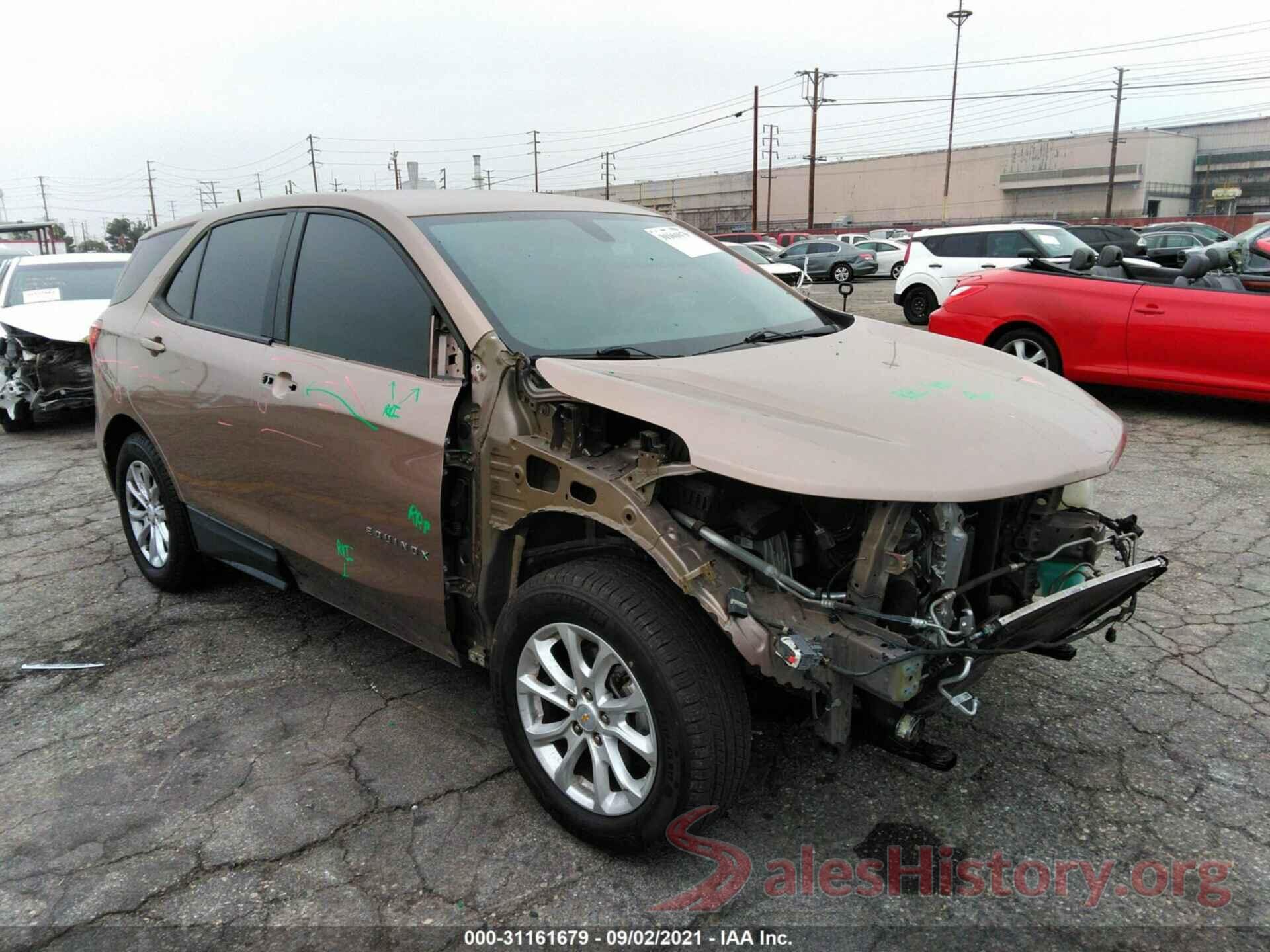 2GNAXHEVXJ6178629 2018 CHEVROLET EQUINOX